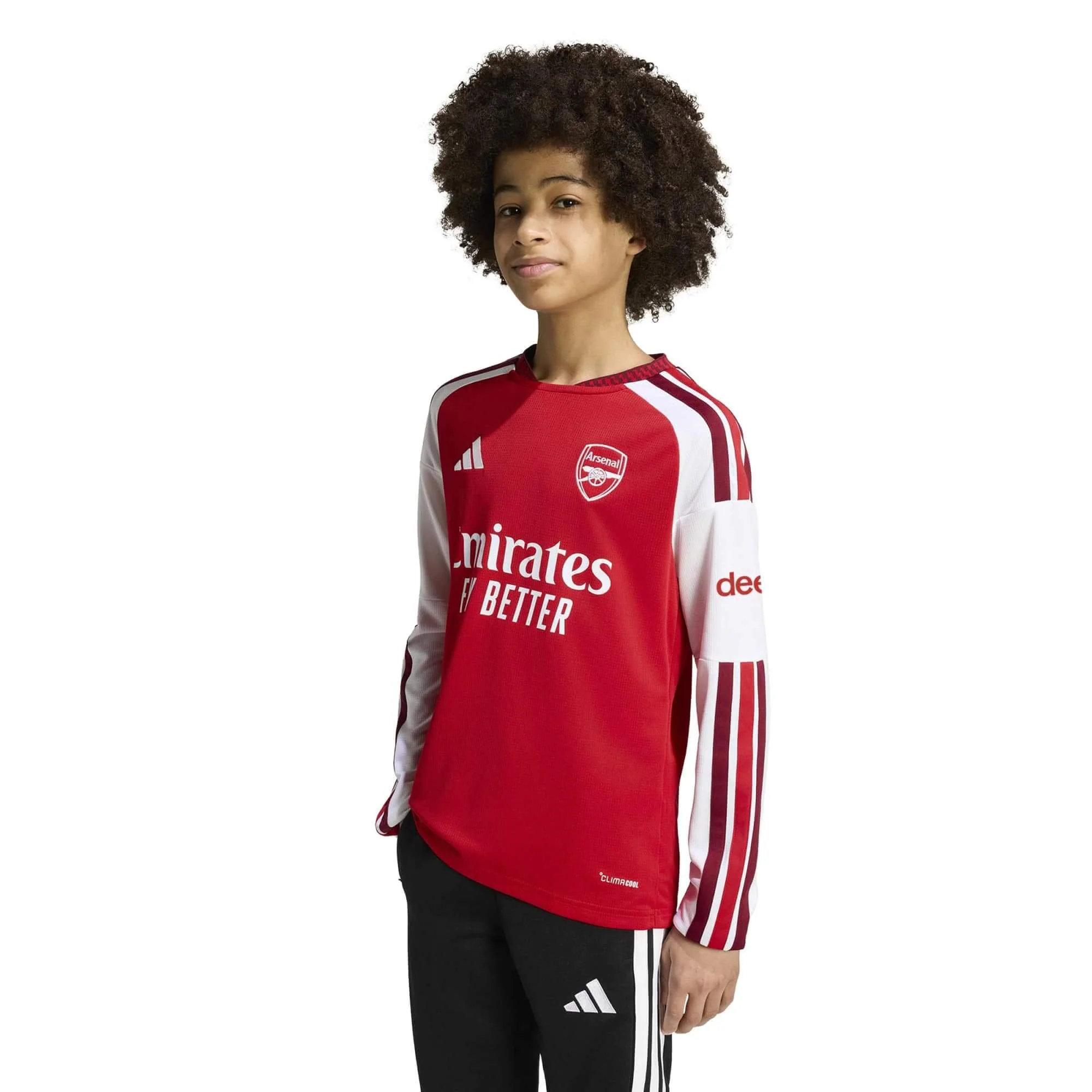adidas 2026-27 Arsenal Youth Stadium Home Long-Sleeve Soccer Jersey - Image 5