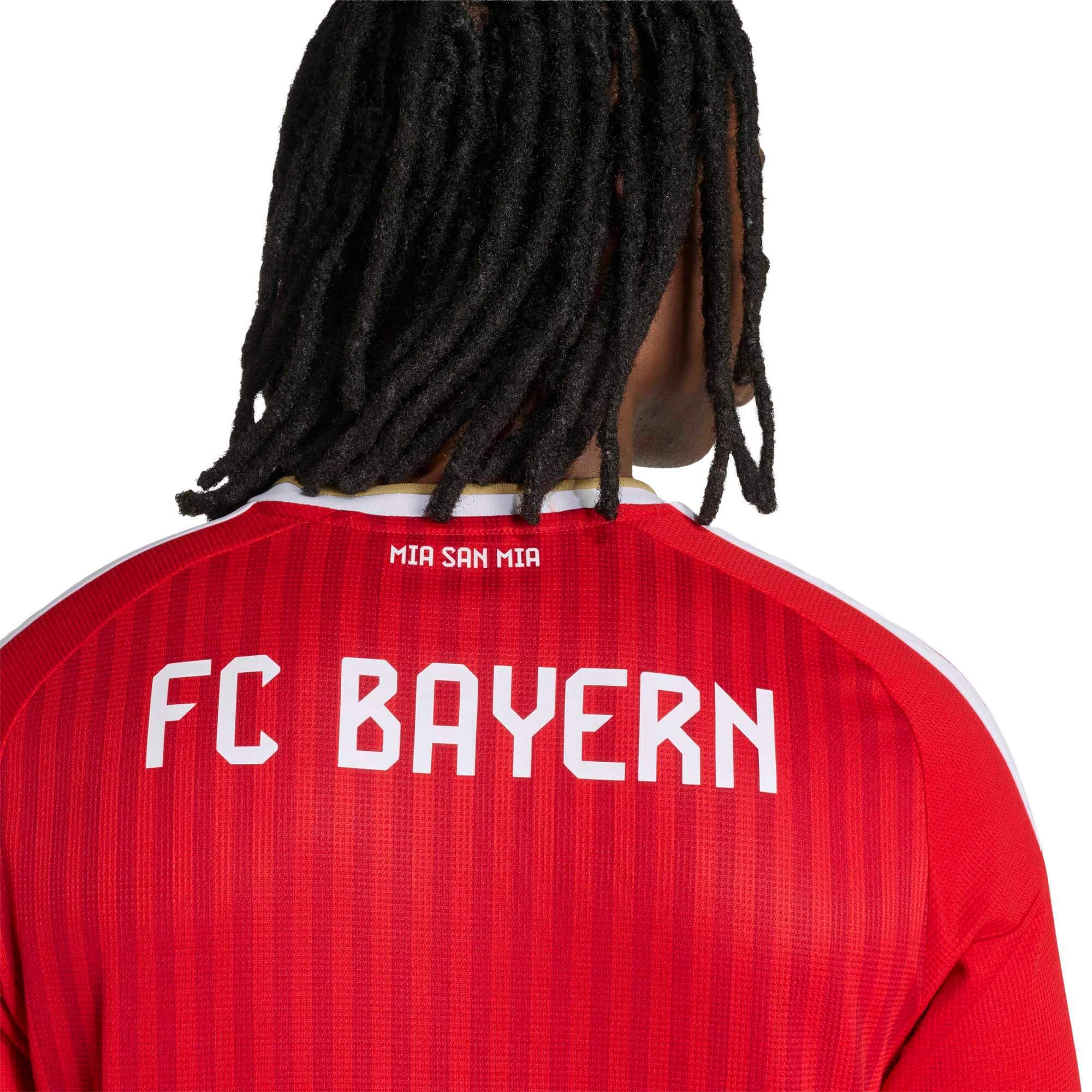 adidas 2026-27 Bayern Munich Men's Stadium Home Long-Sleeve Soccer Jersey - Image 6