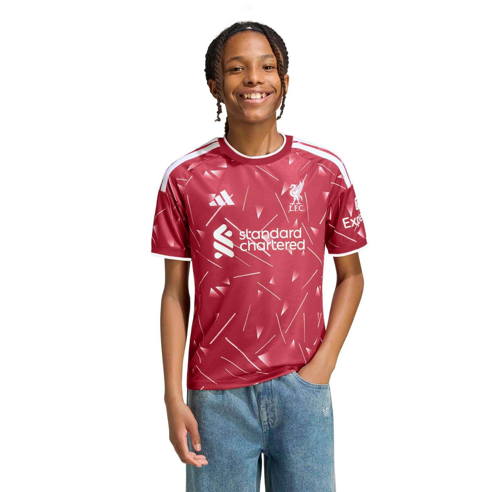 adidas 2026-27 Liverpool Youth Stadium Home Soccer Jersey - Image 5