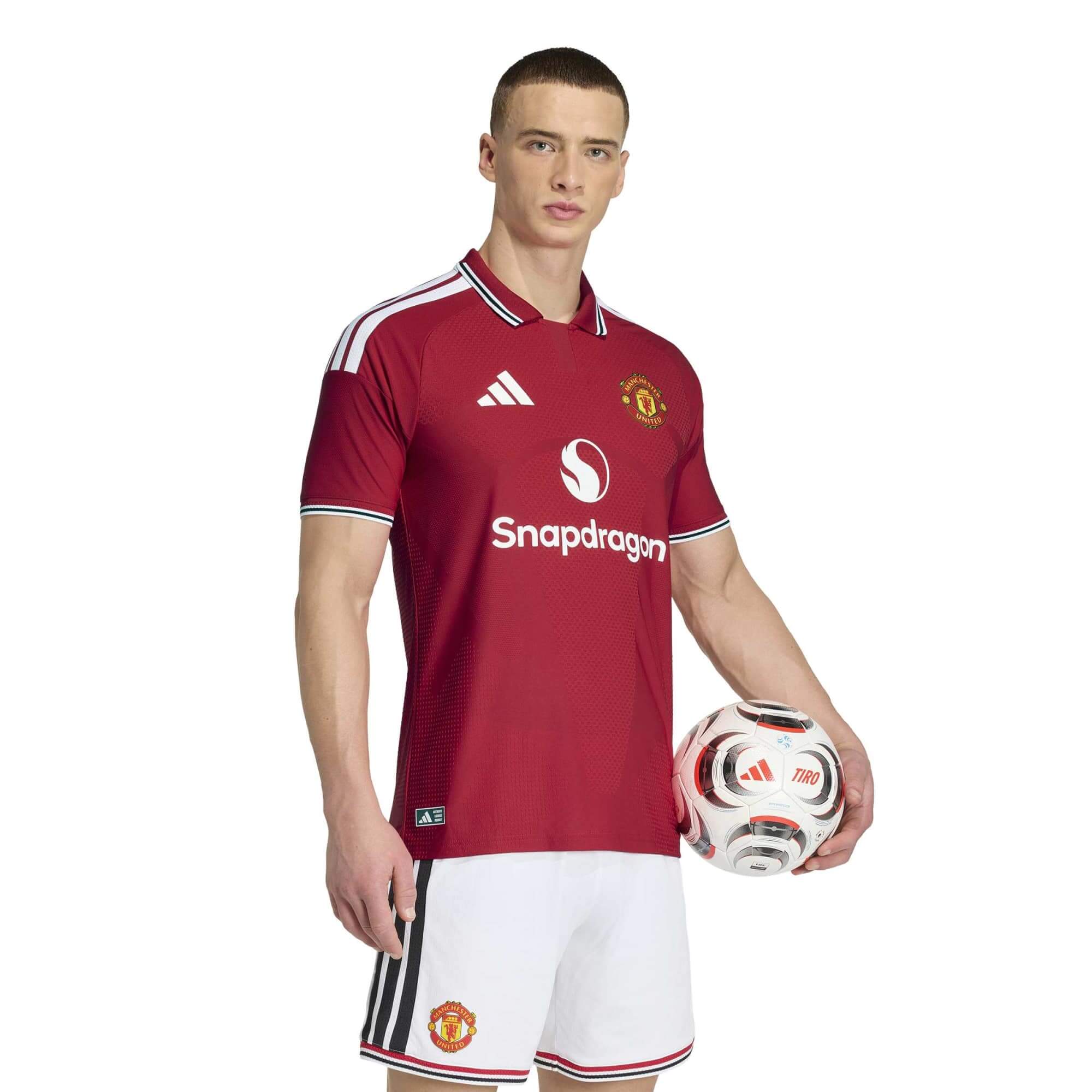 adidas 2026-27 Manchester United Men's Authentic Home Soccer Jersey - Image 3
