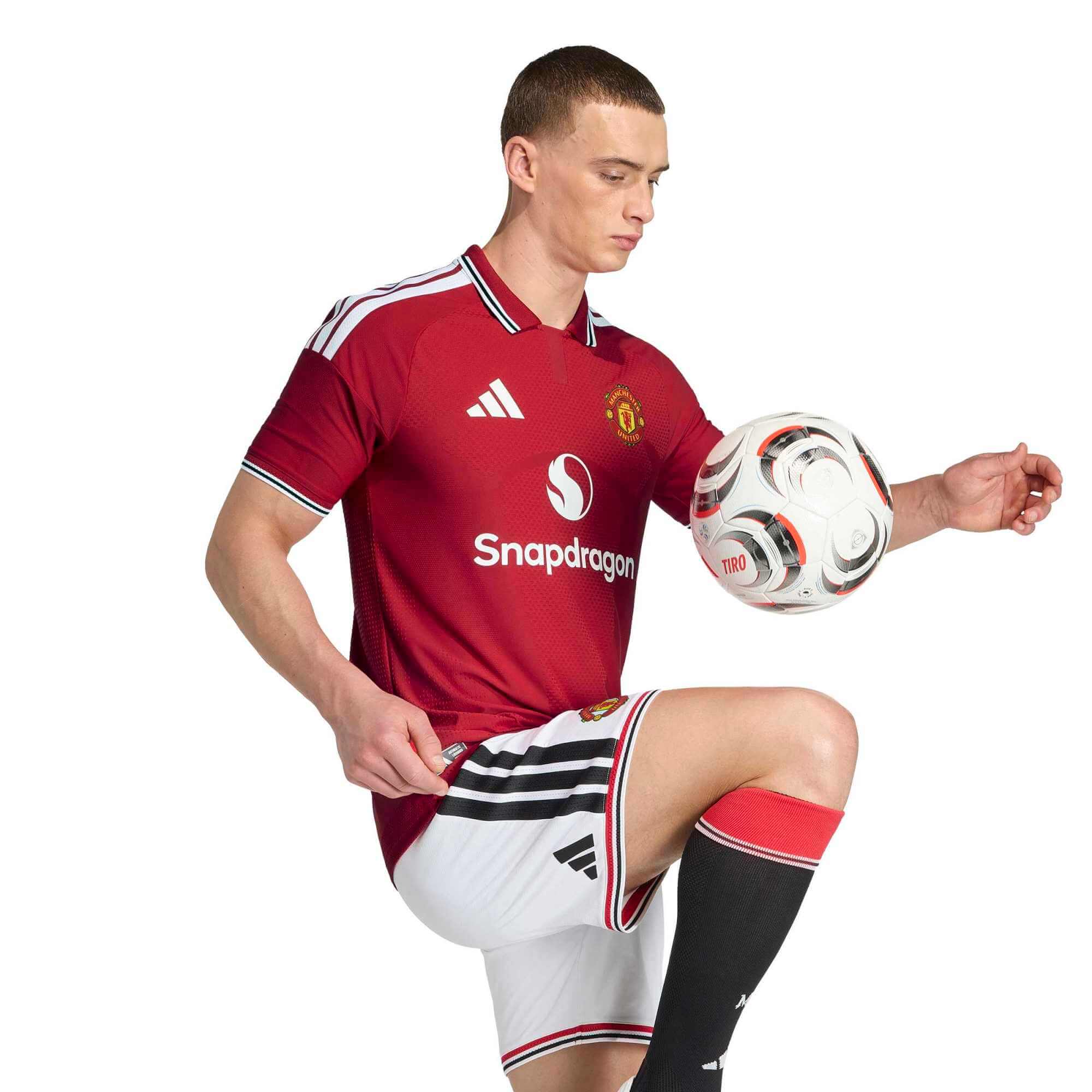 adidas 2026-27 Manchester United Men's Authentic Home Soccer Jersey - Image 4