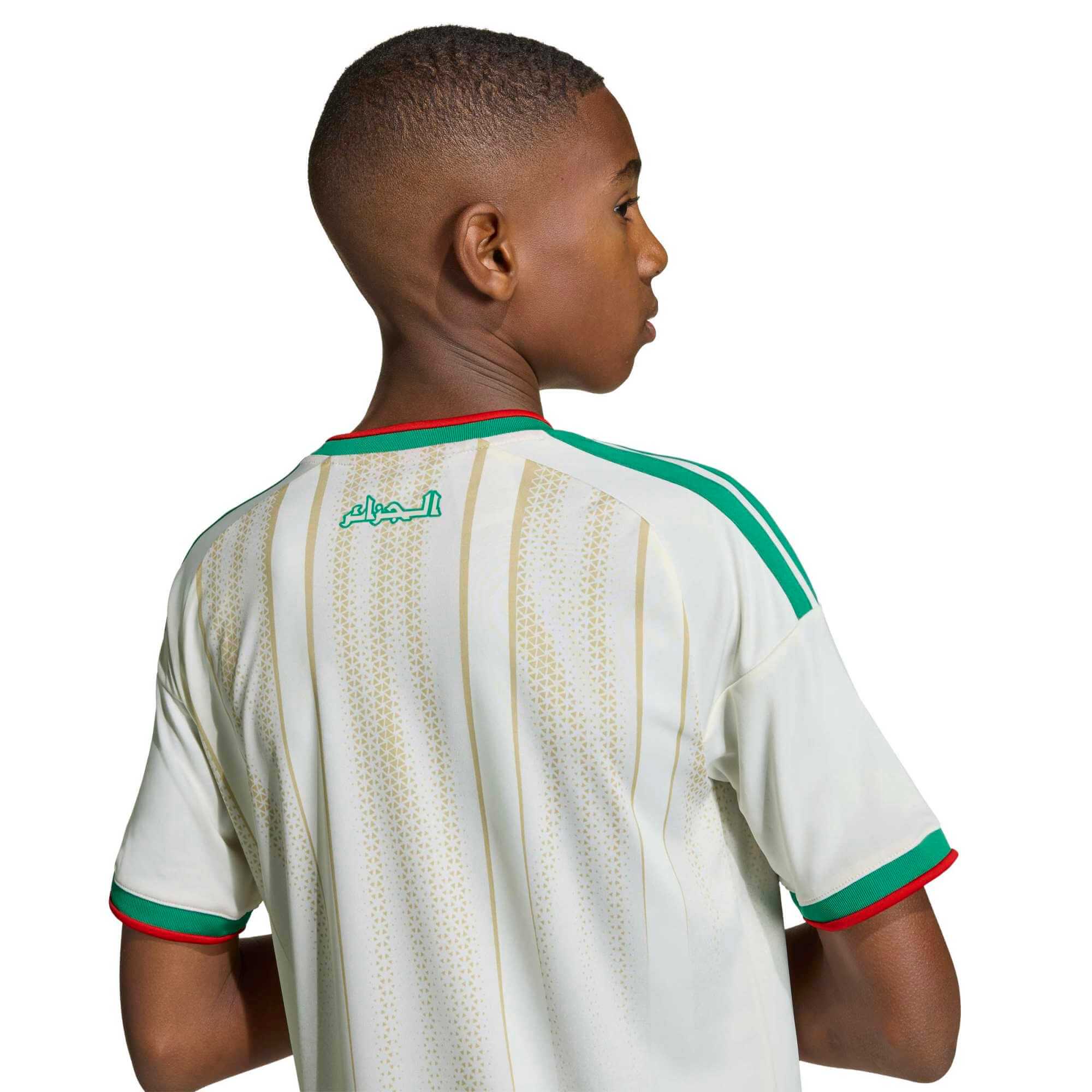 adidas 2026 Algeria Youth Stadium Home Soccer Jersey - Image 7