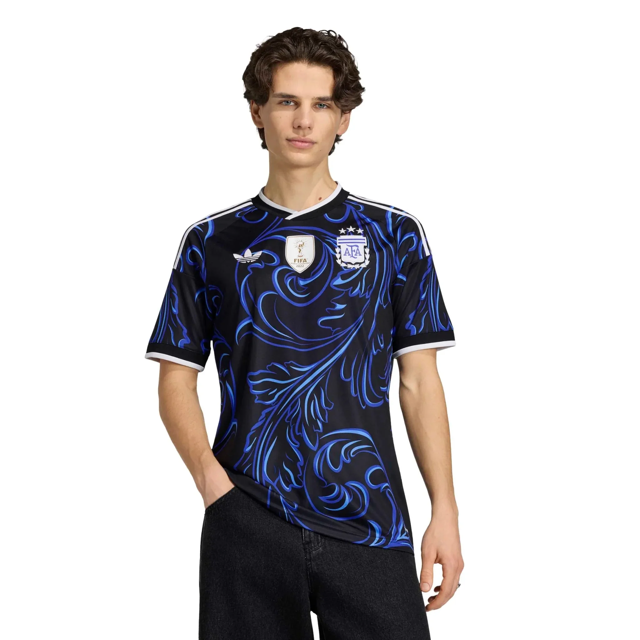adidas 2026 Argentina Men's Stadium Away Soccer Jersey - Image 3