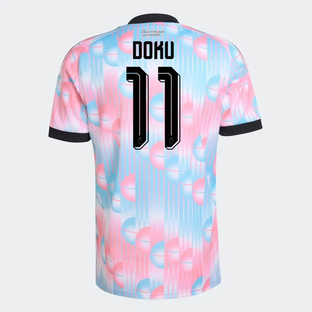 adidas 2026 Belgium Men's Stadium Away Soccer Jersey - Image 7