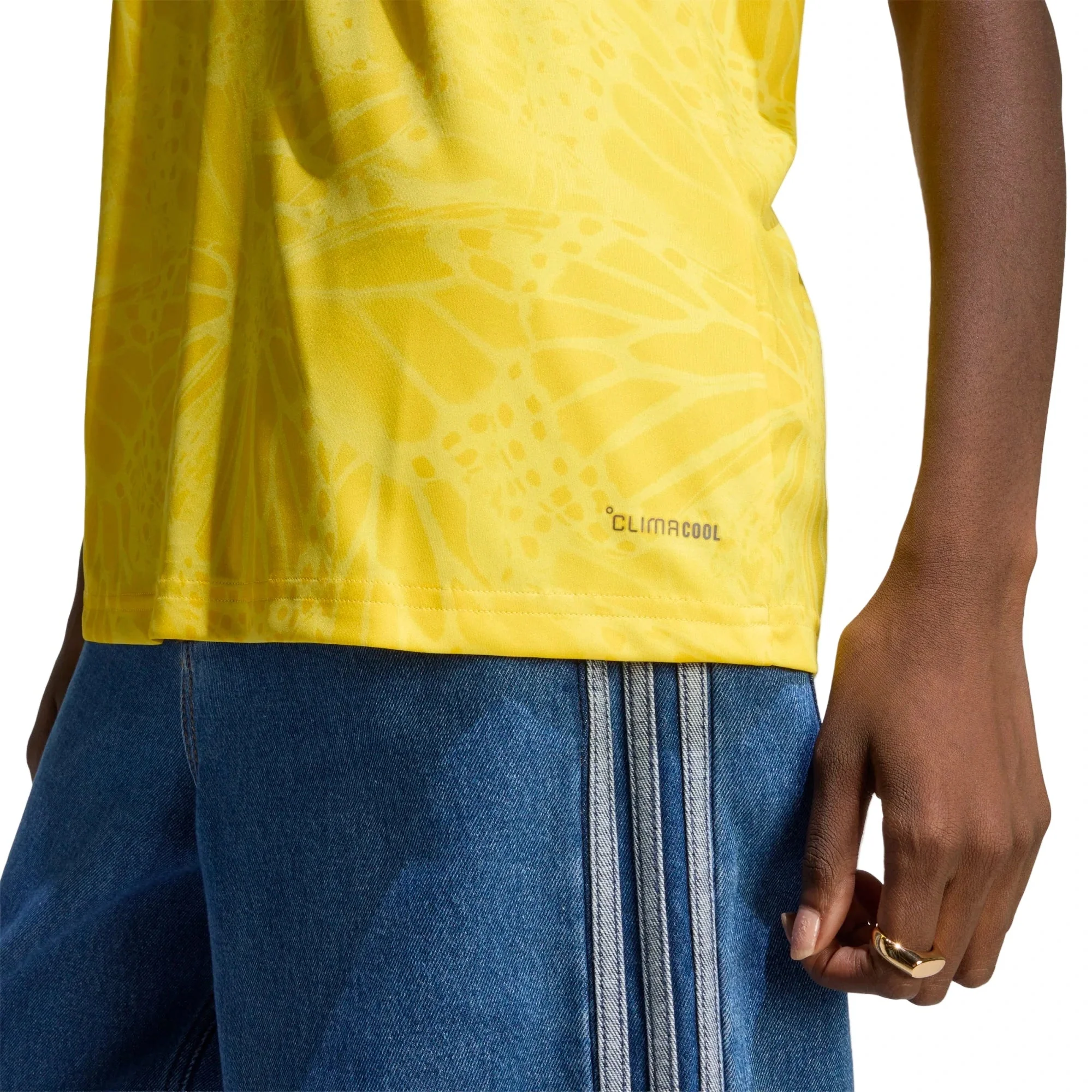 adidas 2026 Colombia Women's Stadium Home Soccer Jersey - Image 6