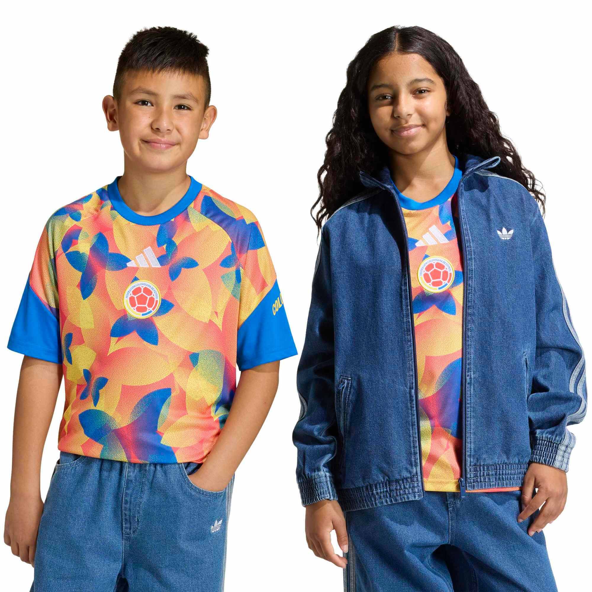 adidas 2026 Colombia Youth Pre-Match Soccer Jersey - Image 5