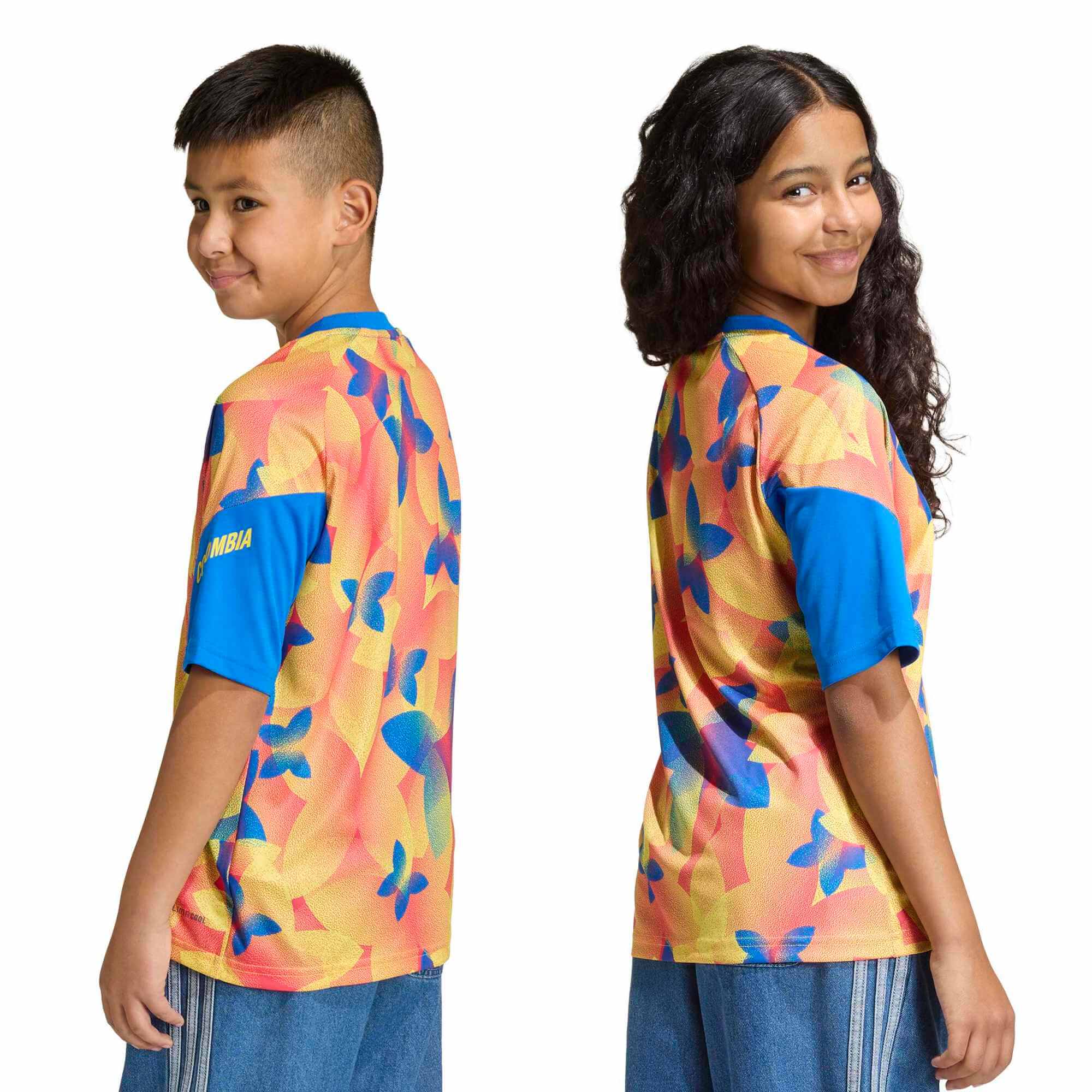 adidas 2026 Colombia Youth Pre-Match Soccer Jersey - Image 6