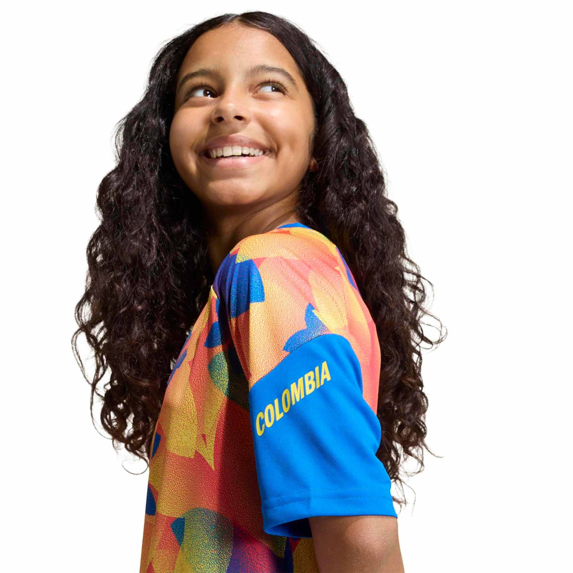 adidas 2026 Colombia Youth Pre-Match Soccer Jersey - Image 8