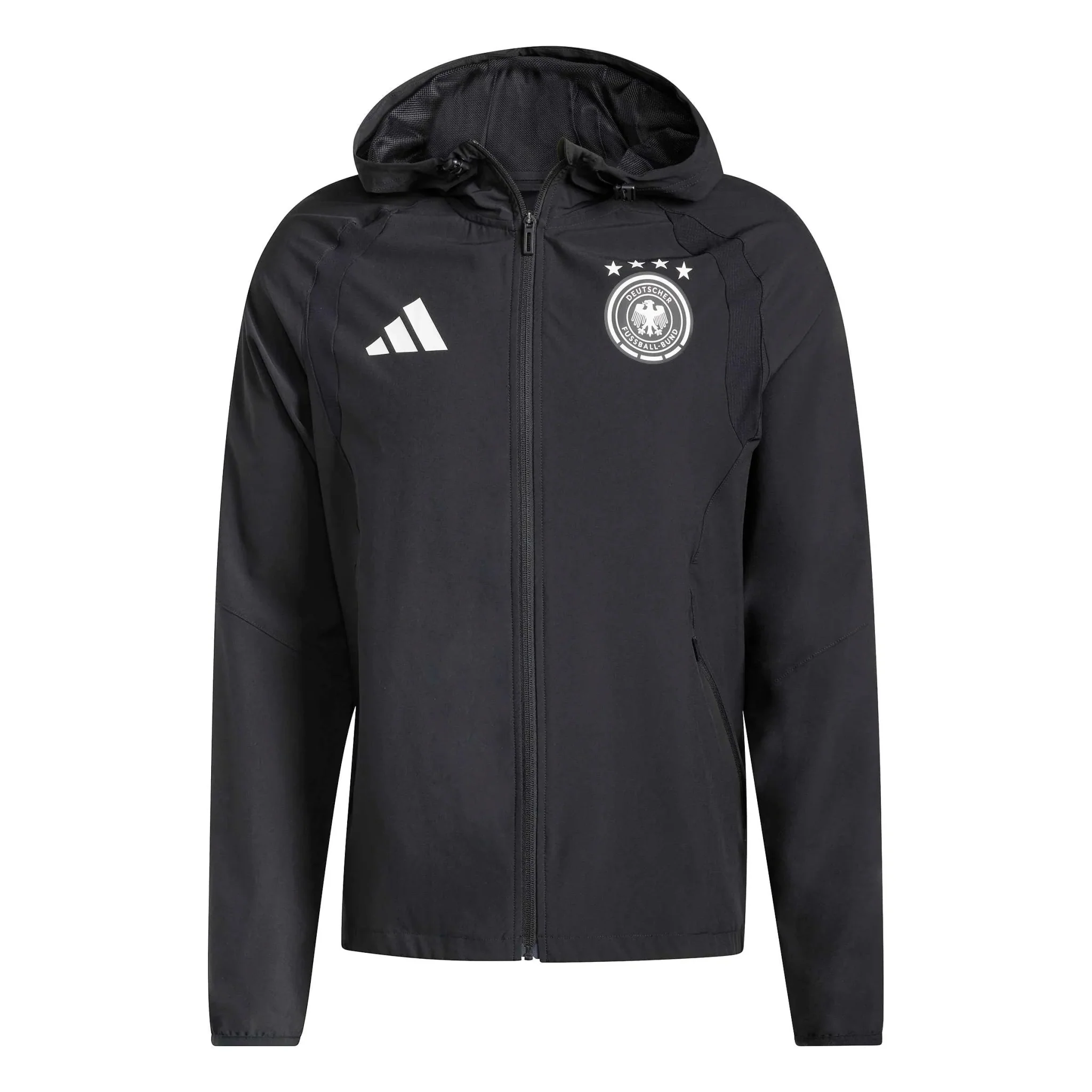 adidas 2026 Germany Men's Tiro Travel Full Zip Windbreaker