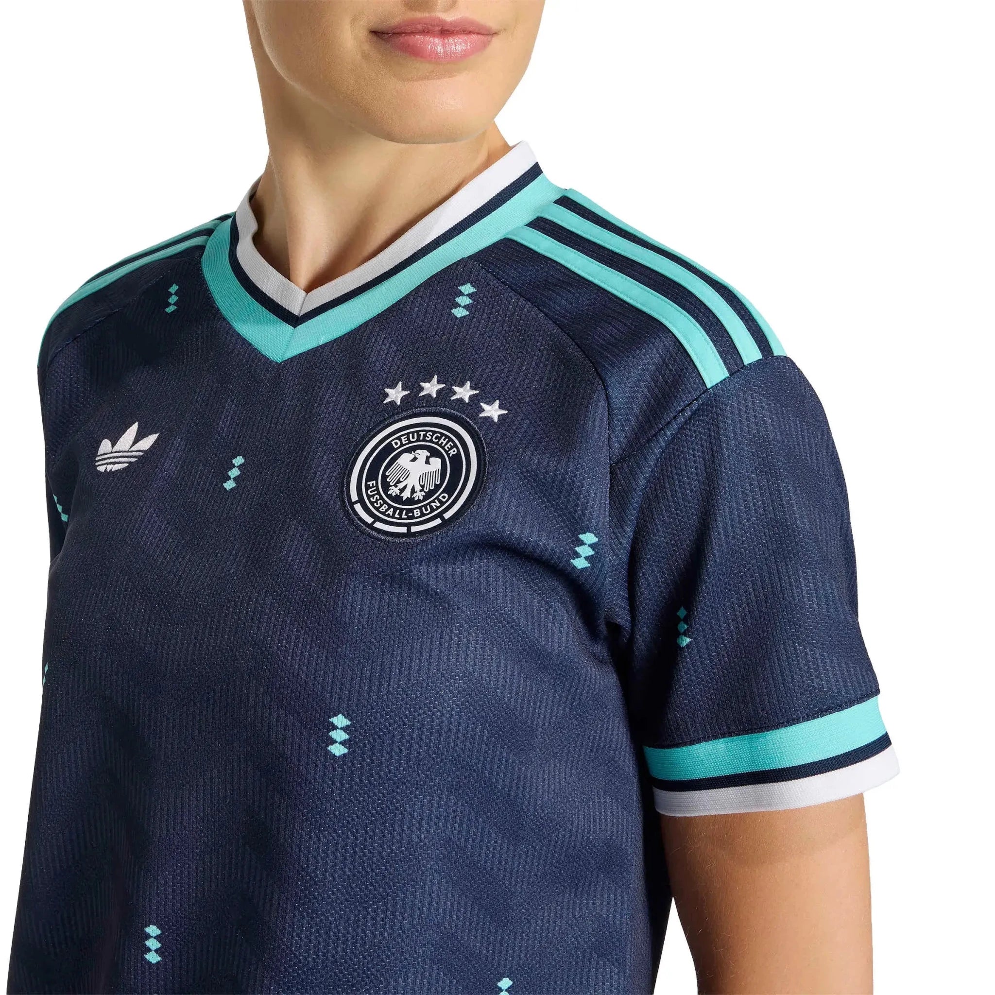 adidas 2026 Germany Women's Stadium Away Soccer Jersey - Image 5
