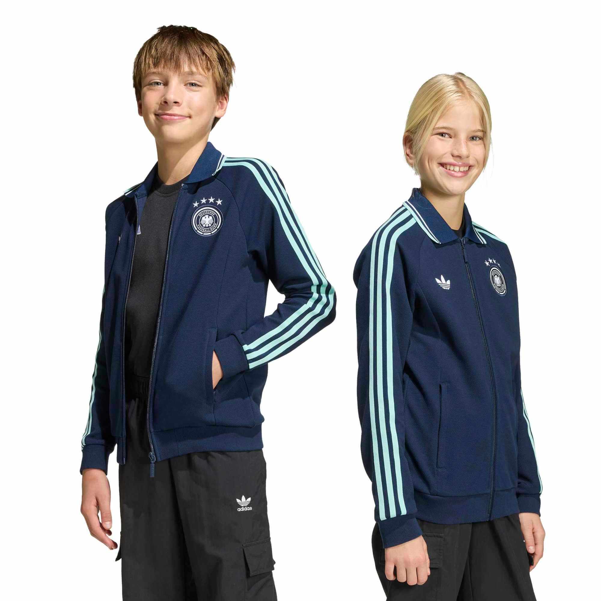 adidas 2026 Germany Youth Away Anthem Jacket - Image 6