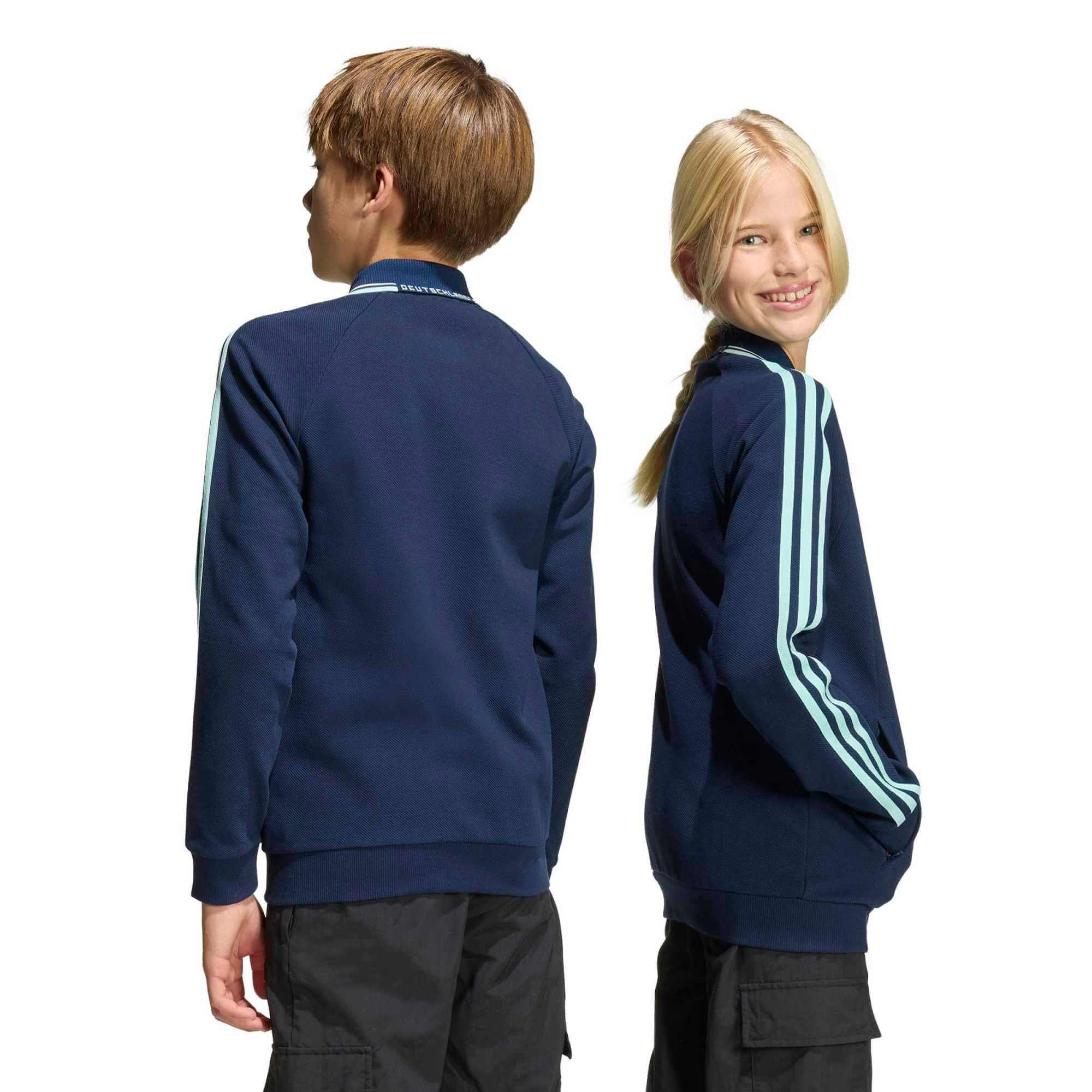 adidas 2026 Germany Youth Away Anthem Jacket - Image 7