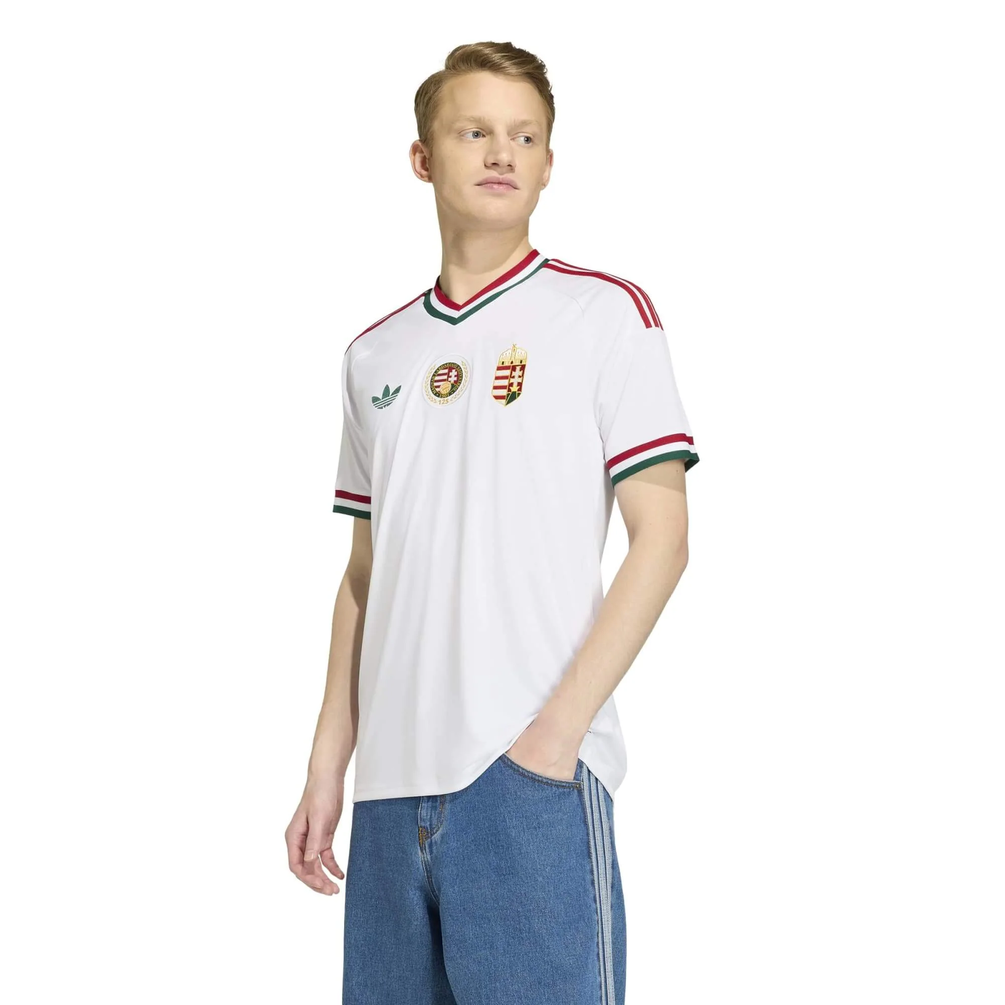adidas 2026 Hungary Men's Stadium Away Soccer Jersey - Image 3