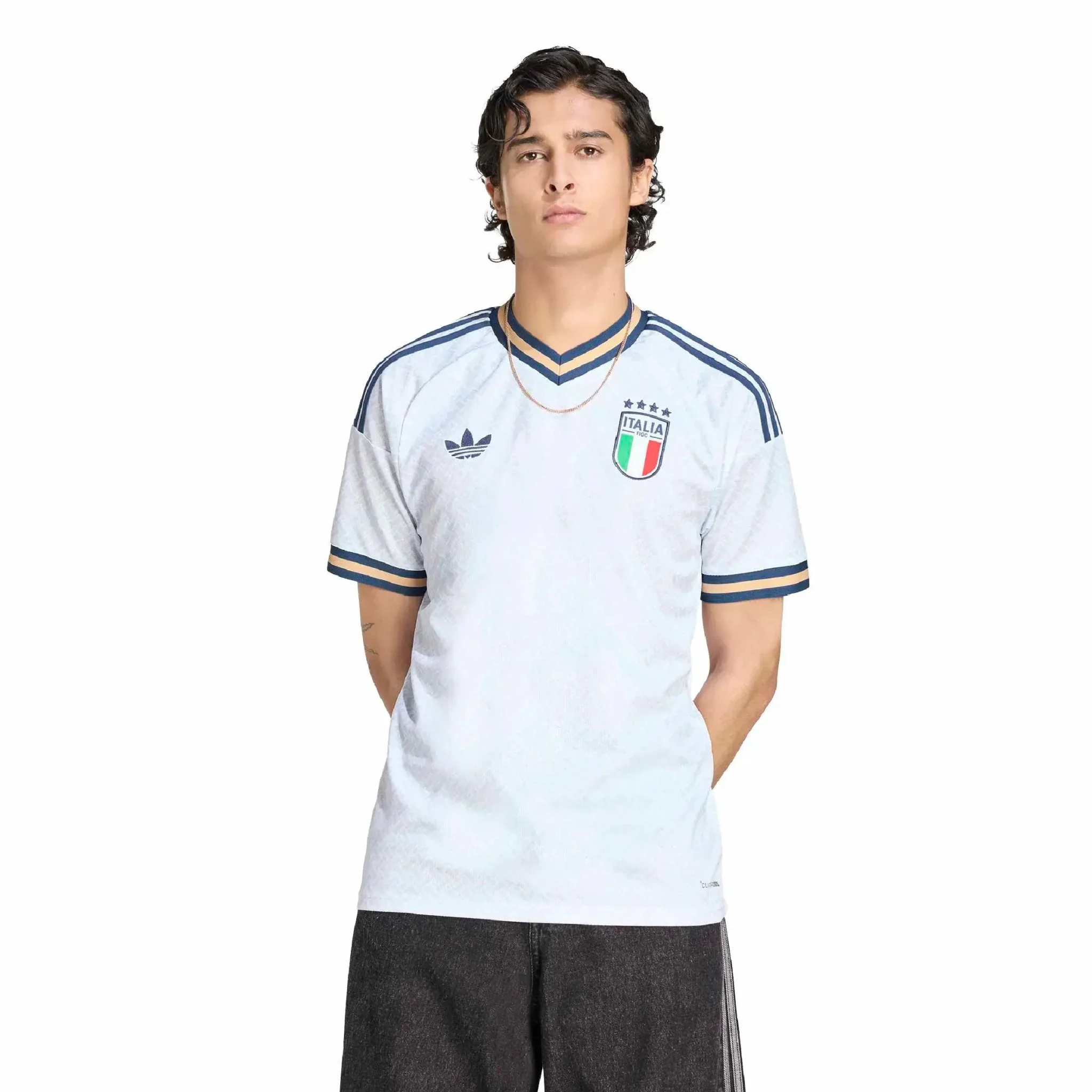 adidas 2026 Italy Men's Stadium Away Soccer Jersey - Image 3