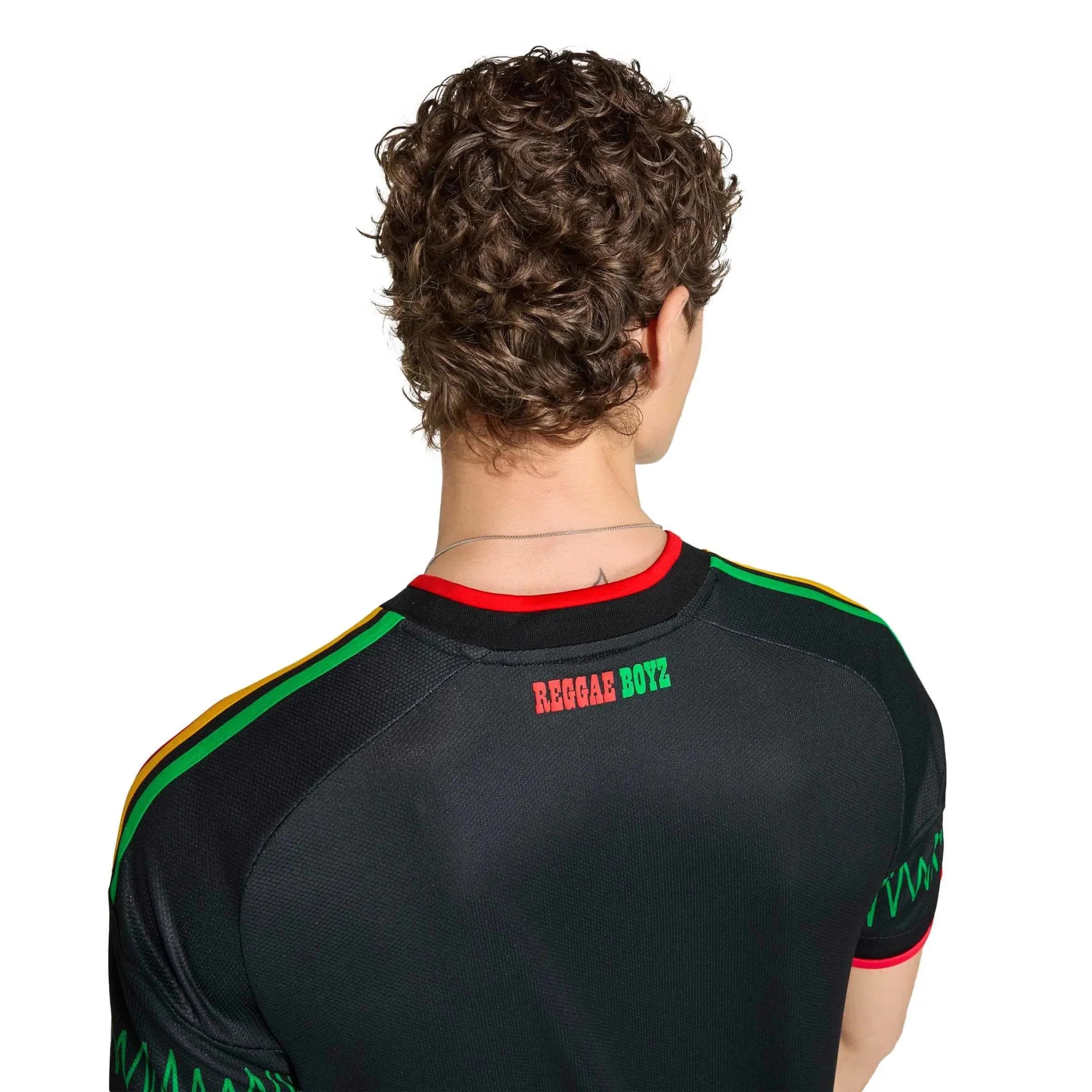 adidas 2026 Jamaica Men's Stadium Away Soccer Jersey - Image 6