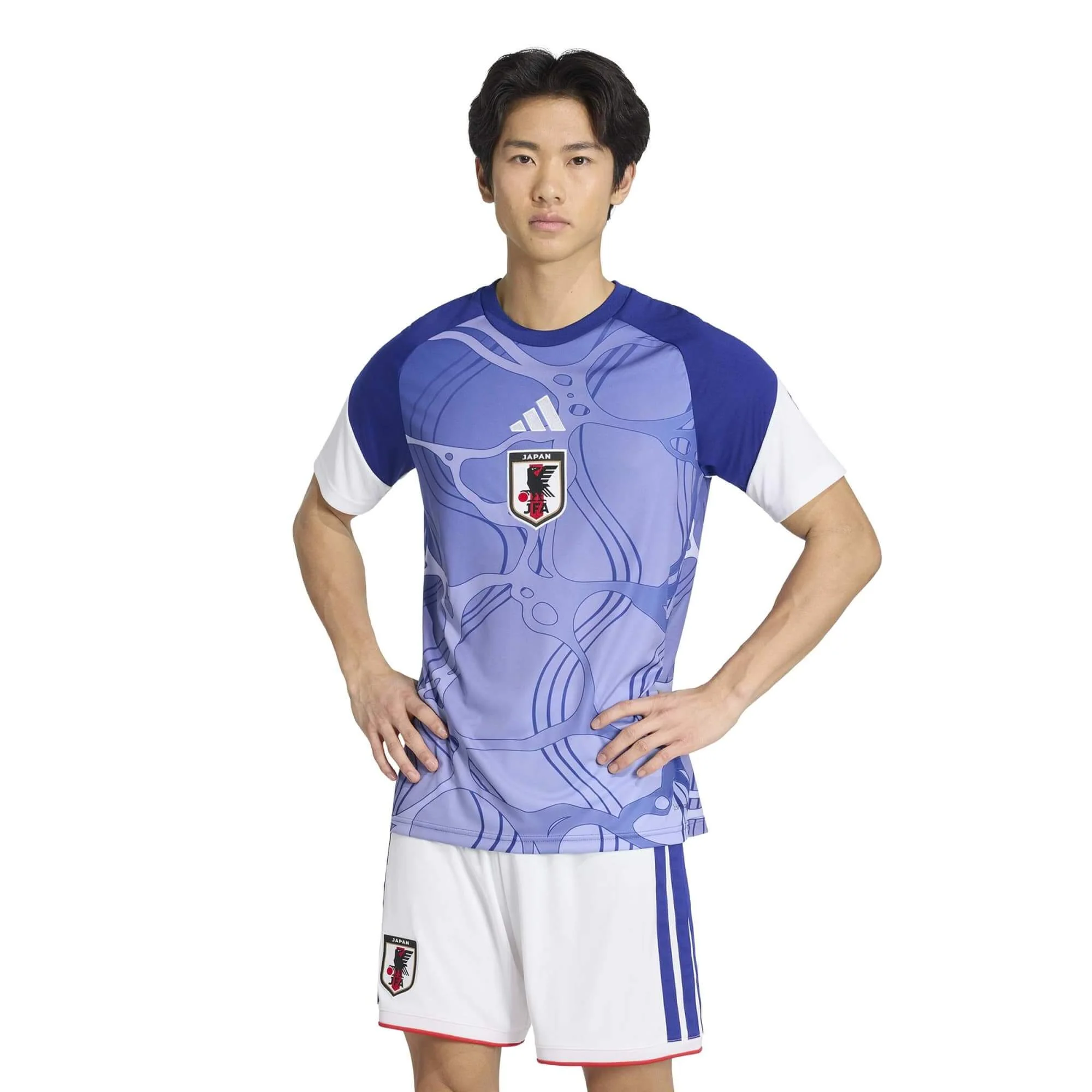 adidas 2026 Japan Men's Home Pre-Match Soccer Jersey - Image 3