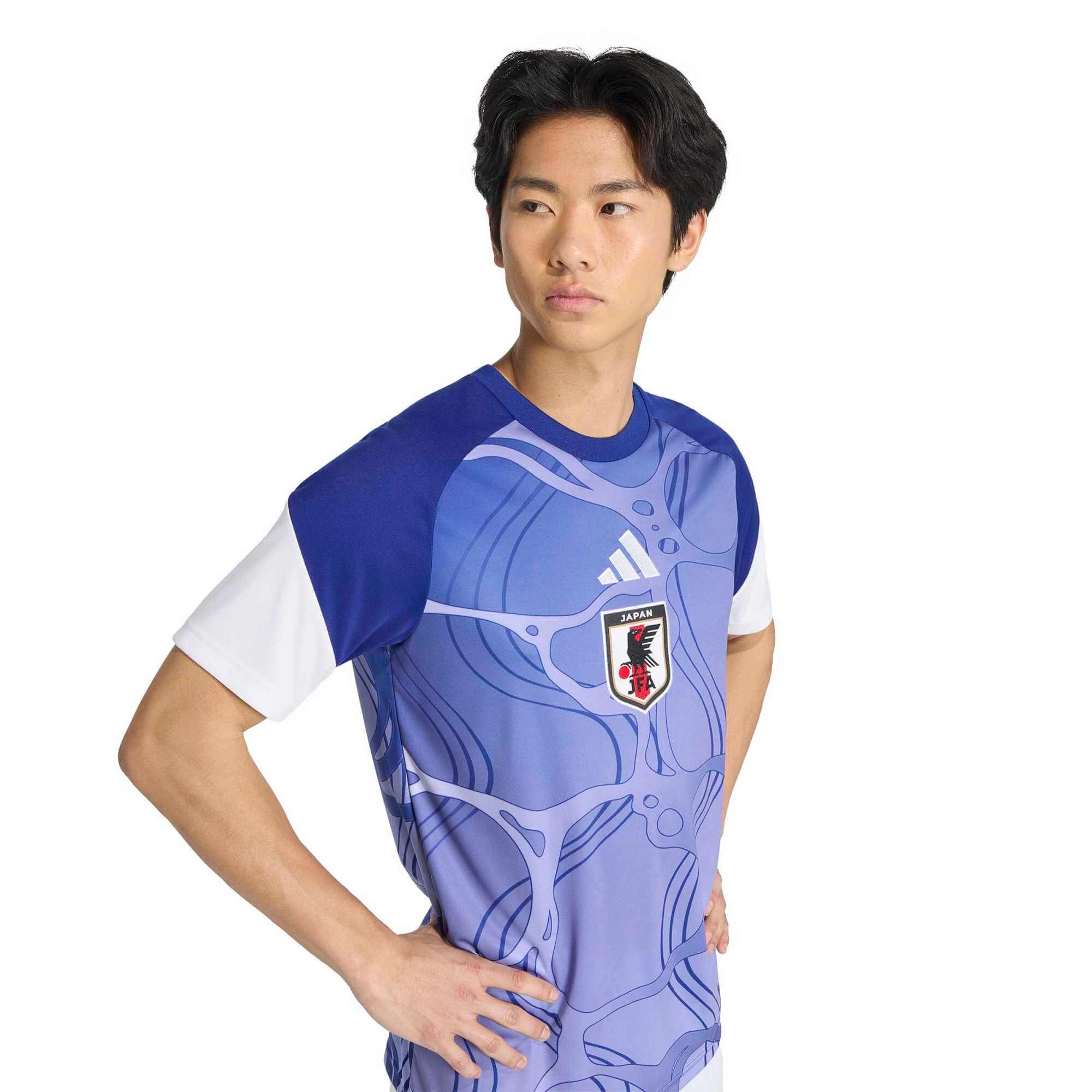 adidas 2026 Japan Men's Home Pre-Match Soccer Jersey - Image 5