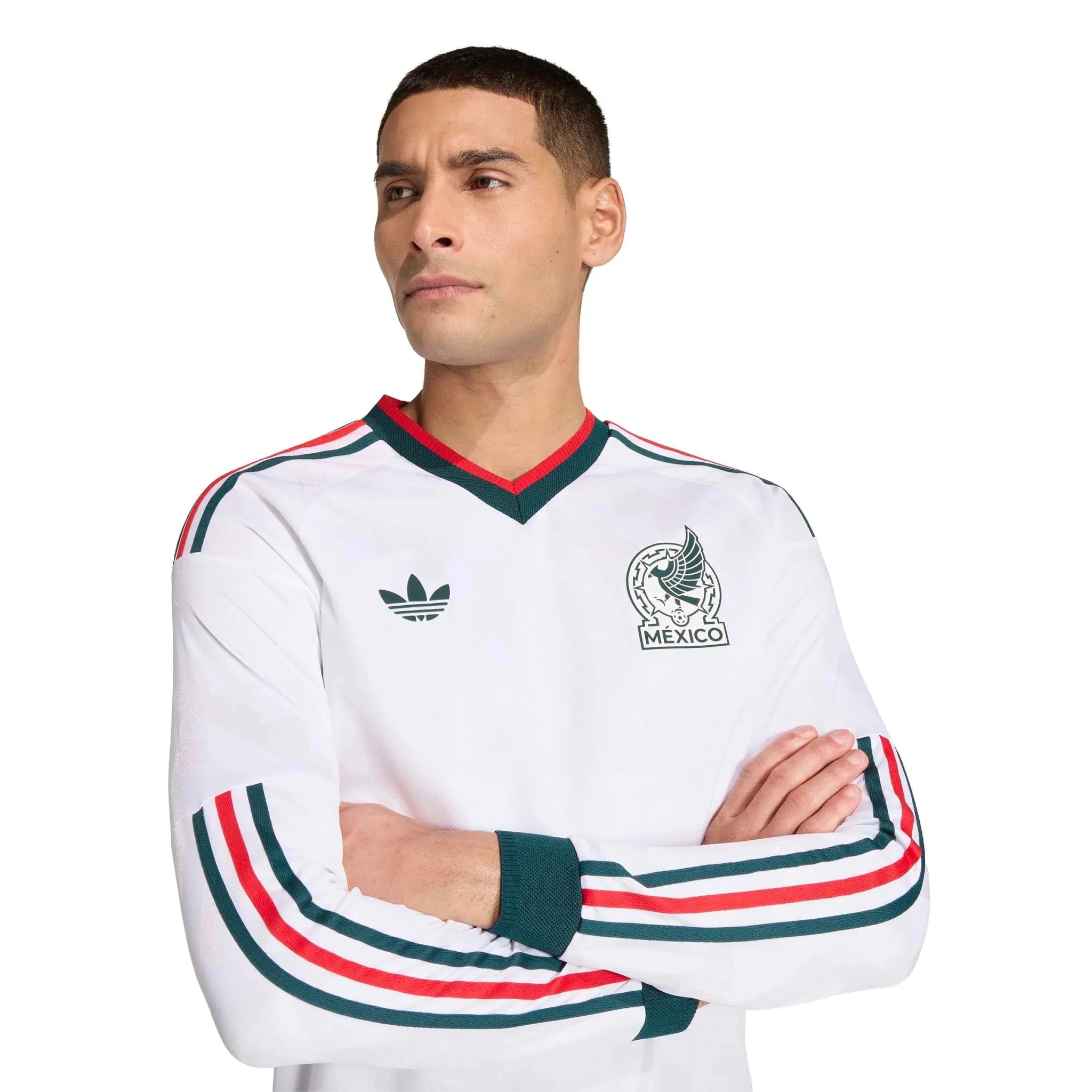 adidas 2026 Mexico Men's Authentic Away Long-Sleeve Soccer Jersey - Image 5