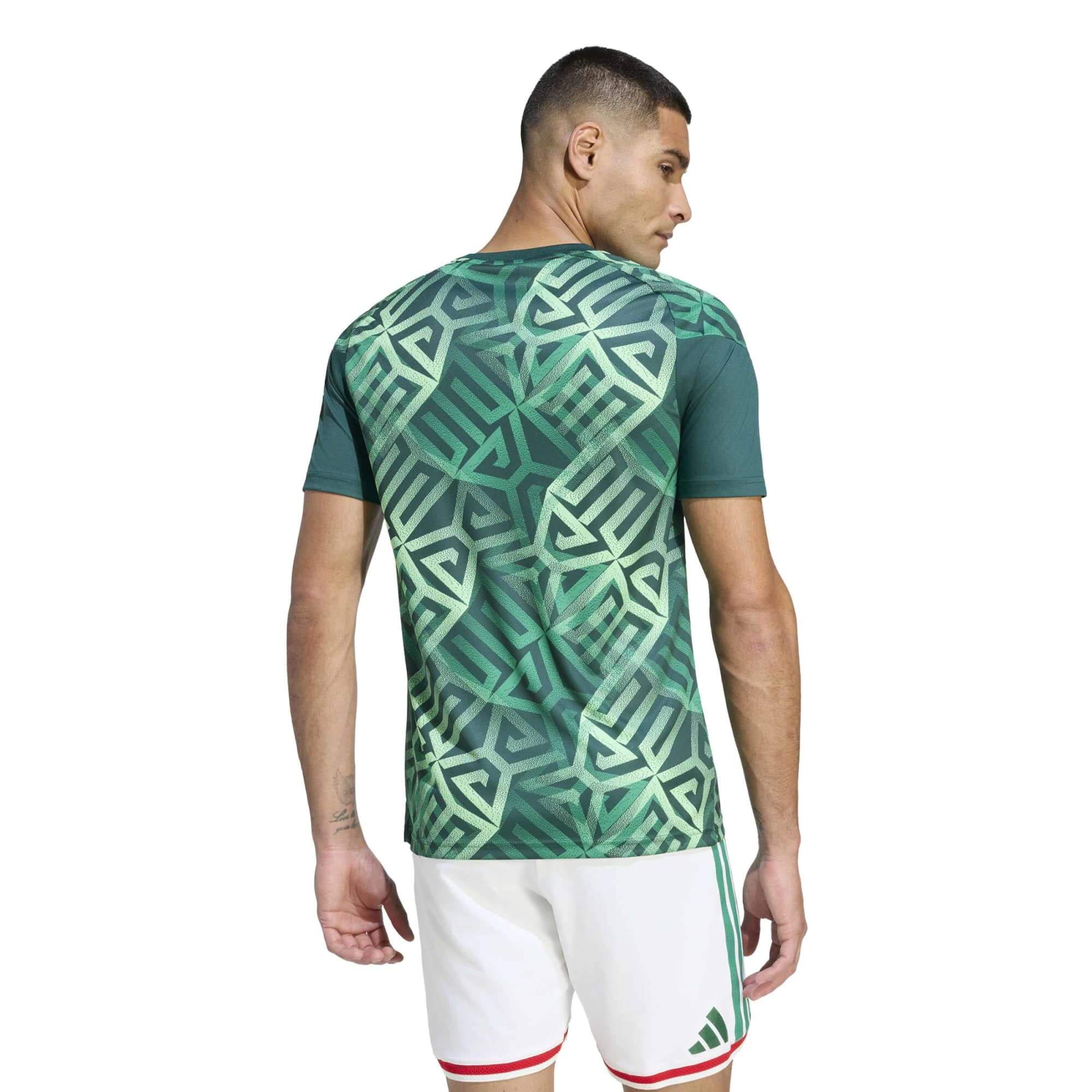 adidas 2026 Mexico Men's Pre-Match Soccer Jersey - Image 4