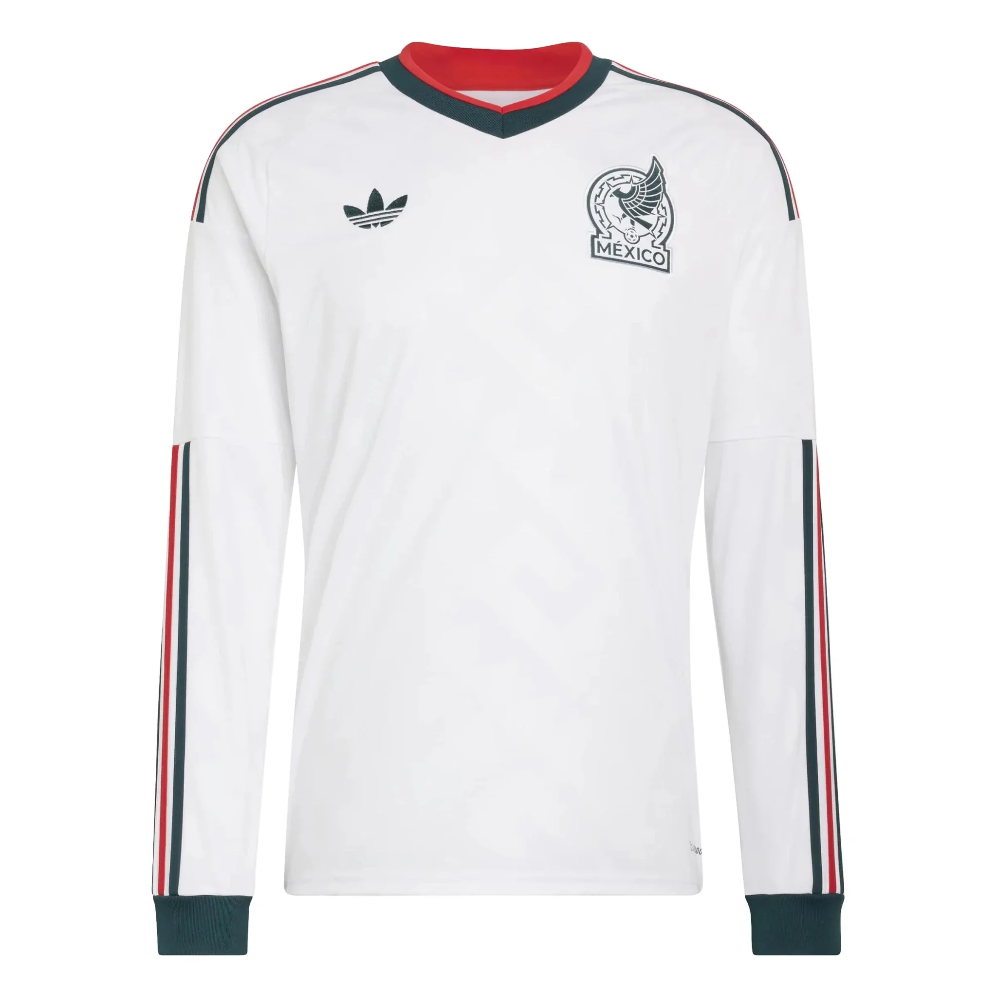 adidas 2026 Mexico Men's Stadium Away Long-Sleeve Soccer Jersey