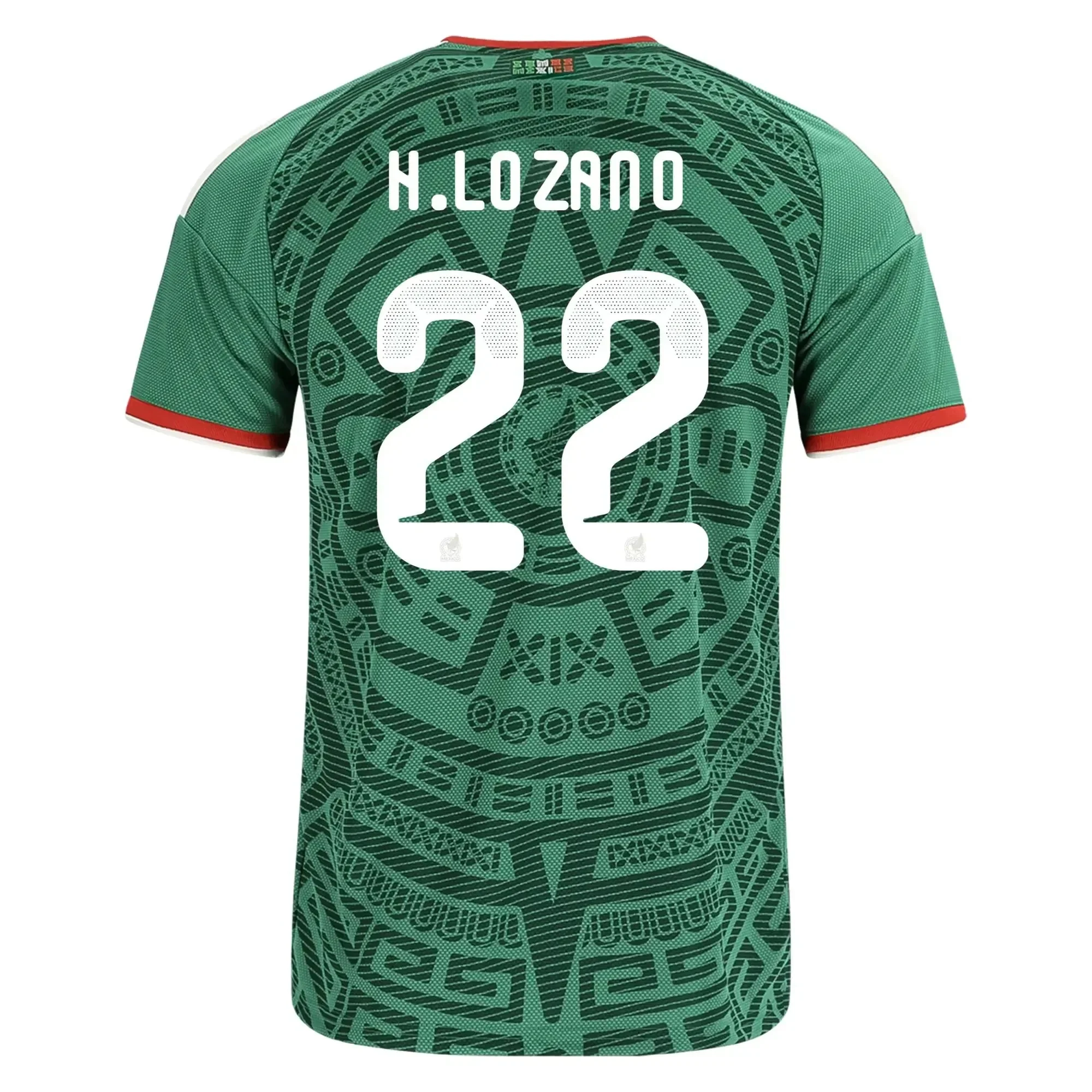 adidas 2026 Mexico Men's Stadium Home Soccer Jersey - Image 6