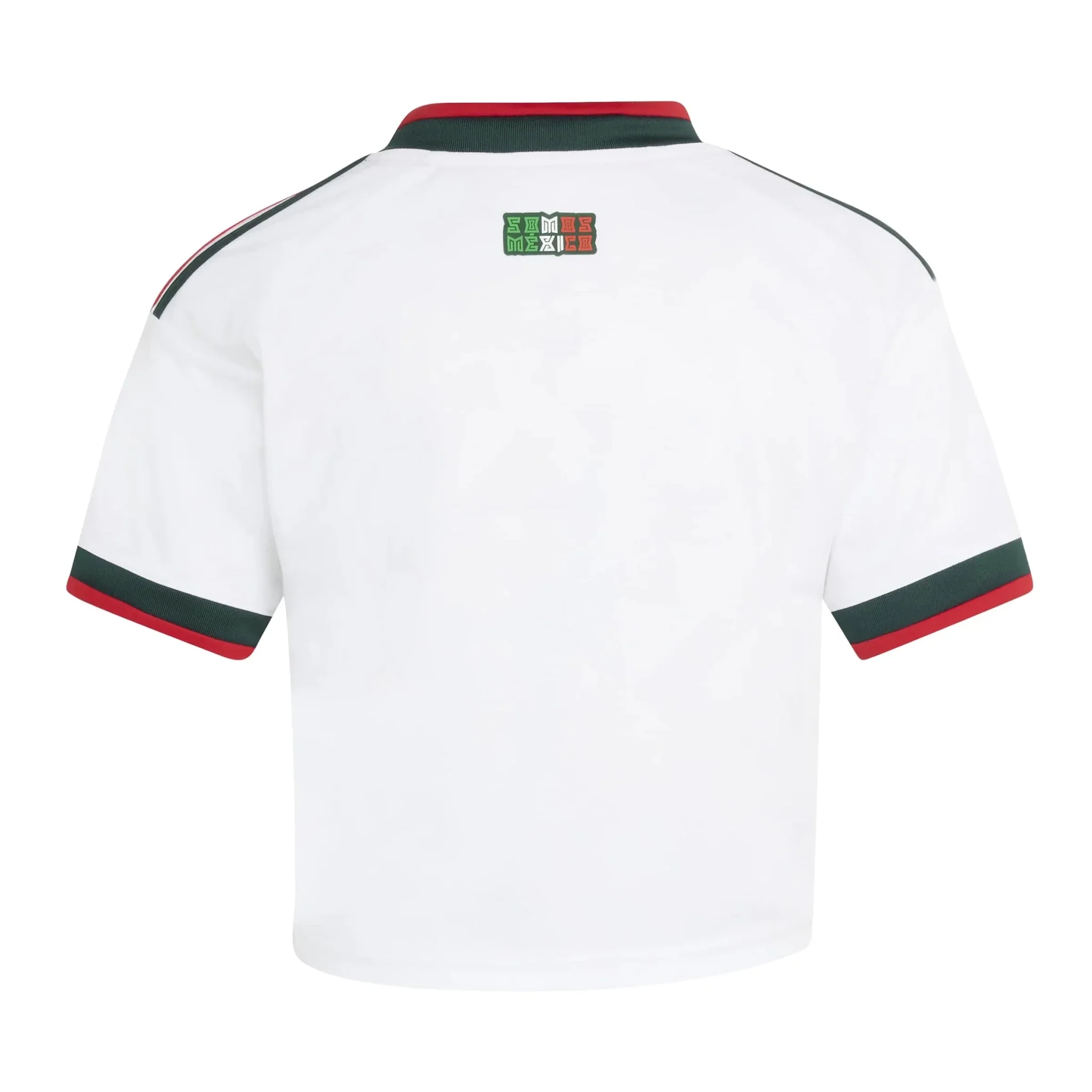 adidas 2026 Mexico Women's Stadium Away Cropped Soccer Jersey - Image 2