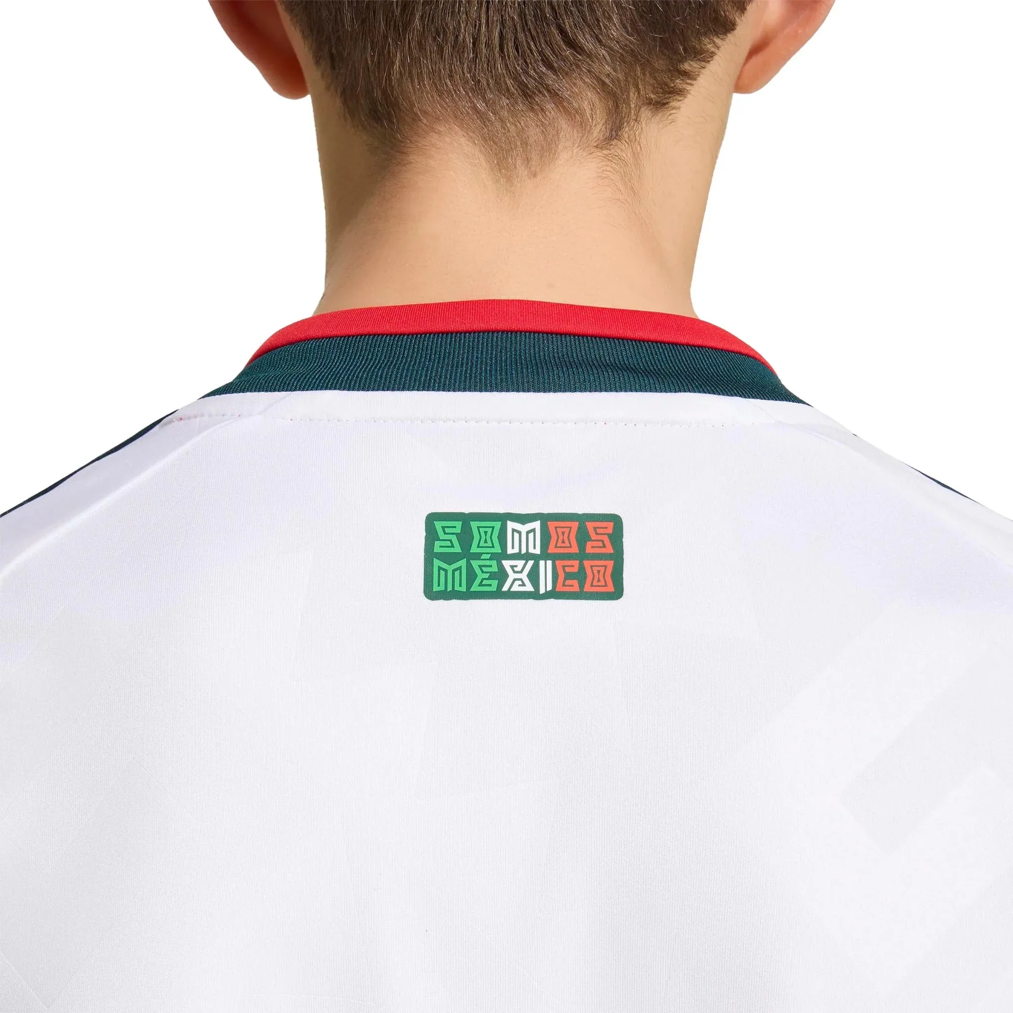 adidas 2026 Mexico Youth Stadium Away Long-Sleeve Soccer Jersey - Image 4