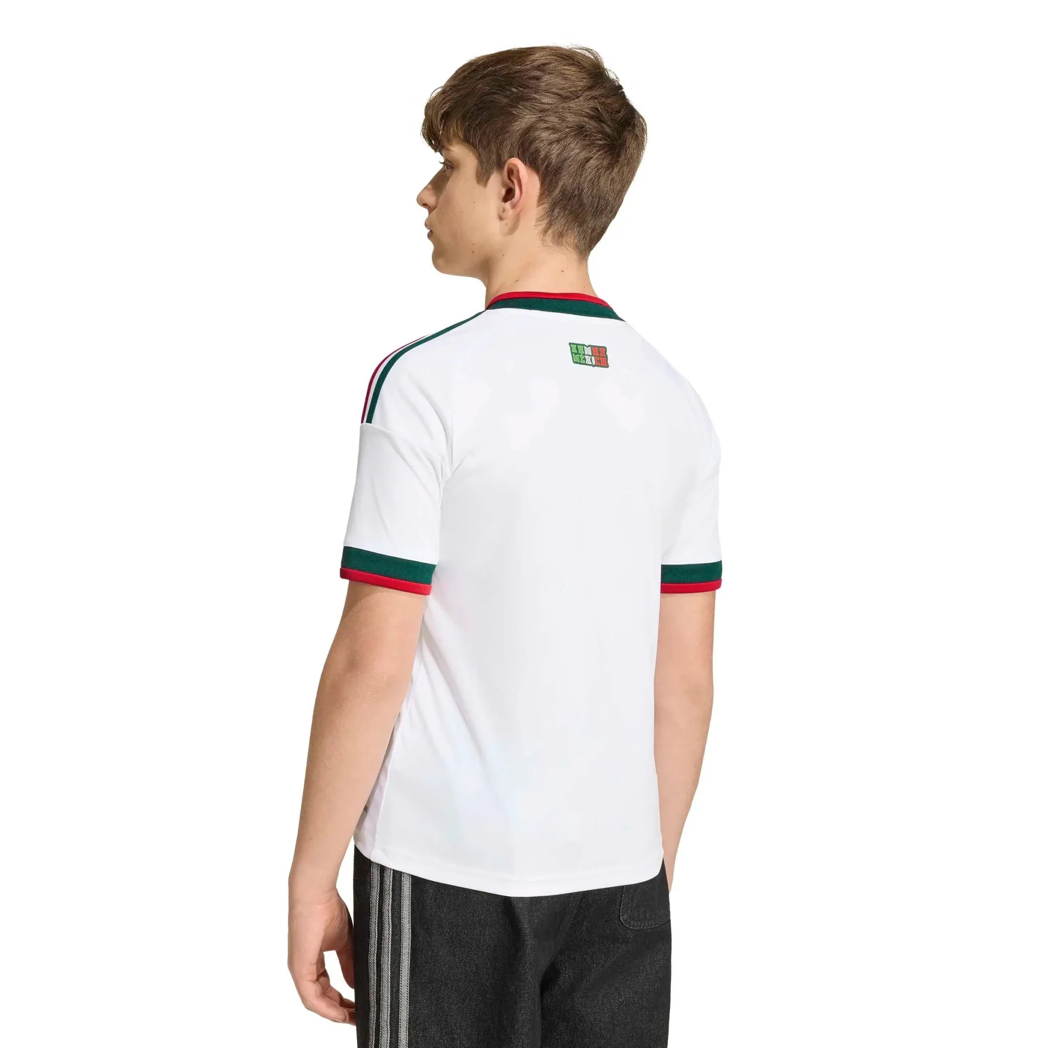 adidas 2026 Mexico Youth Stadium Away Soccer Jersey - Image 6