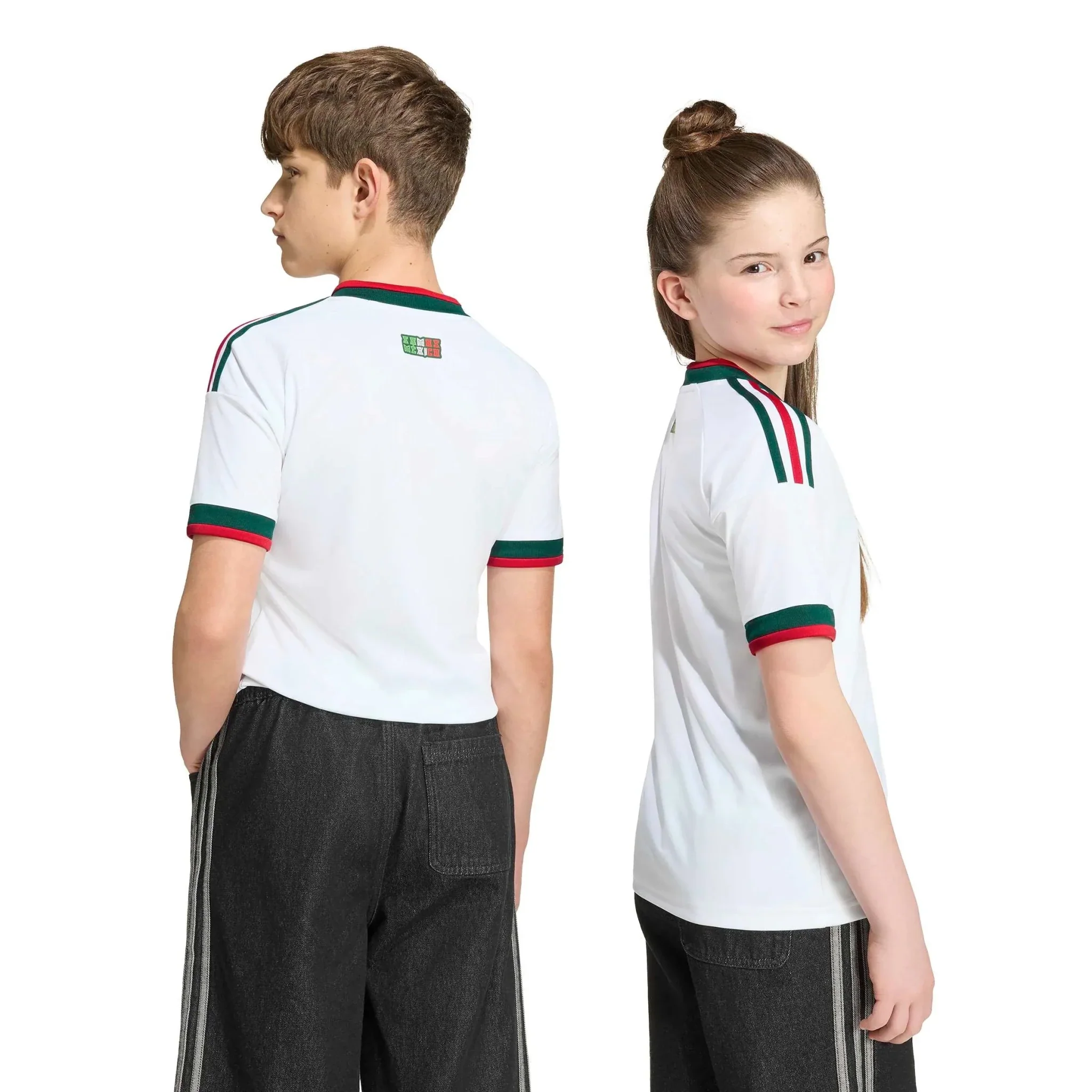 adidas 2026 Mexico Youth Stadium Away Soccer Jersey - Image 8