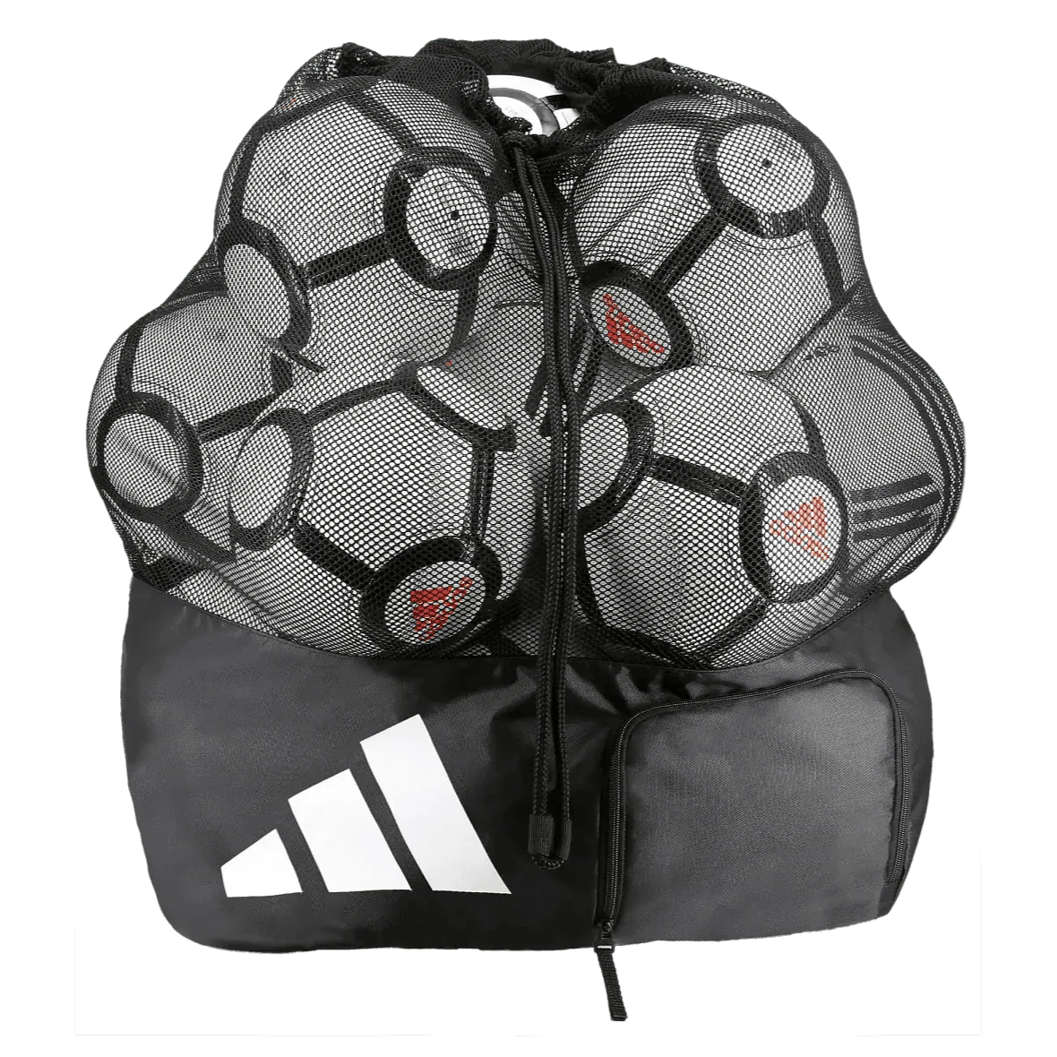 adidas 2026 MLS Club Soccer Ball White / Glory Blue / Lucid Red Size 3 (12 Ball & Bag Bundle) - Image 2
