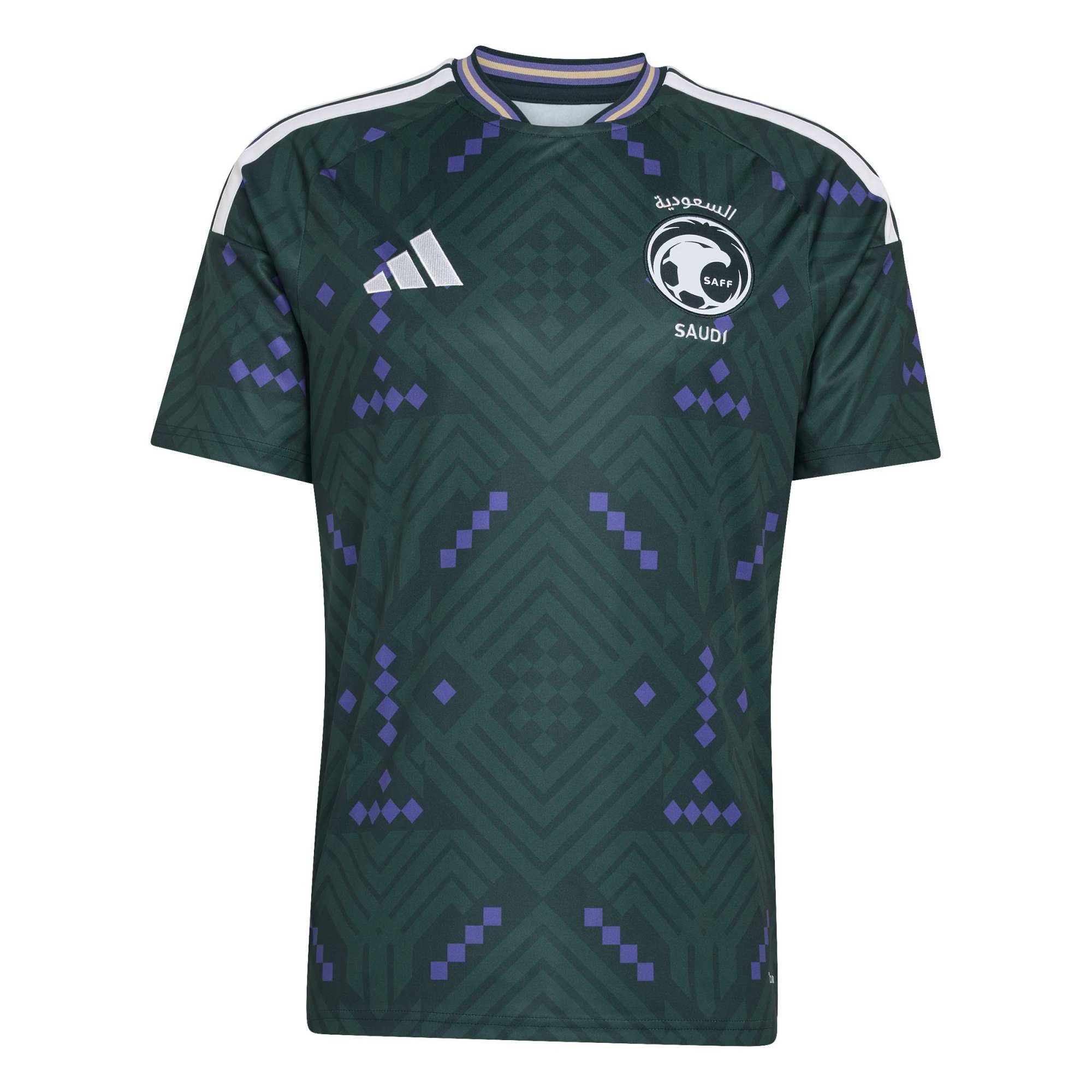 adidas 2026 Saudi Arabia Men's Stadium Home Soccer Jersey