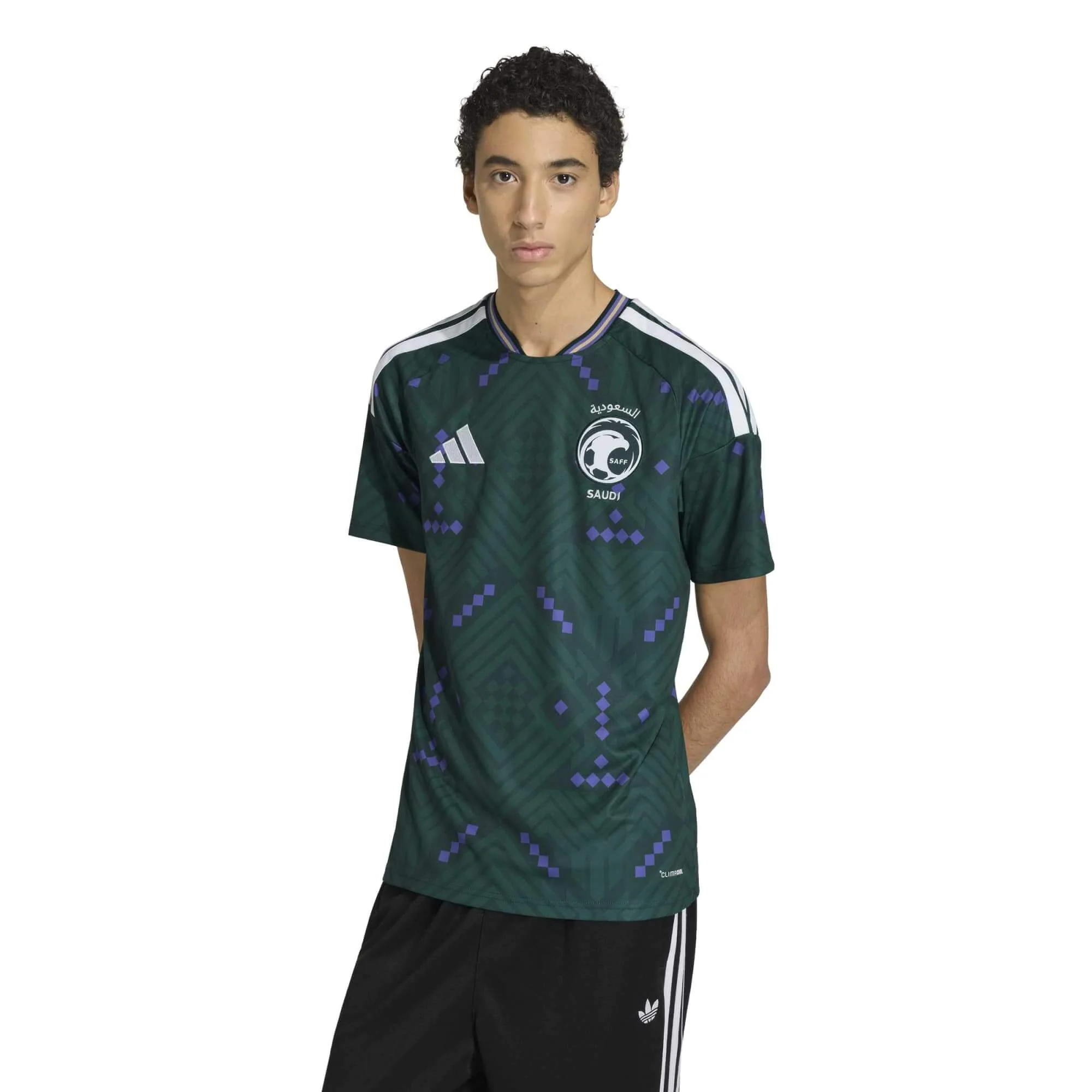 adidas 2026 Saudi Arabia Men's Stadium Home Soccer Jersey - Image 3