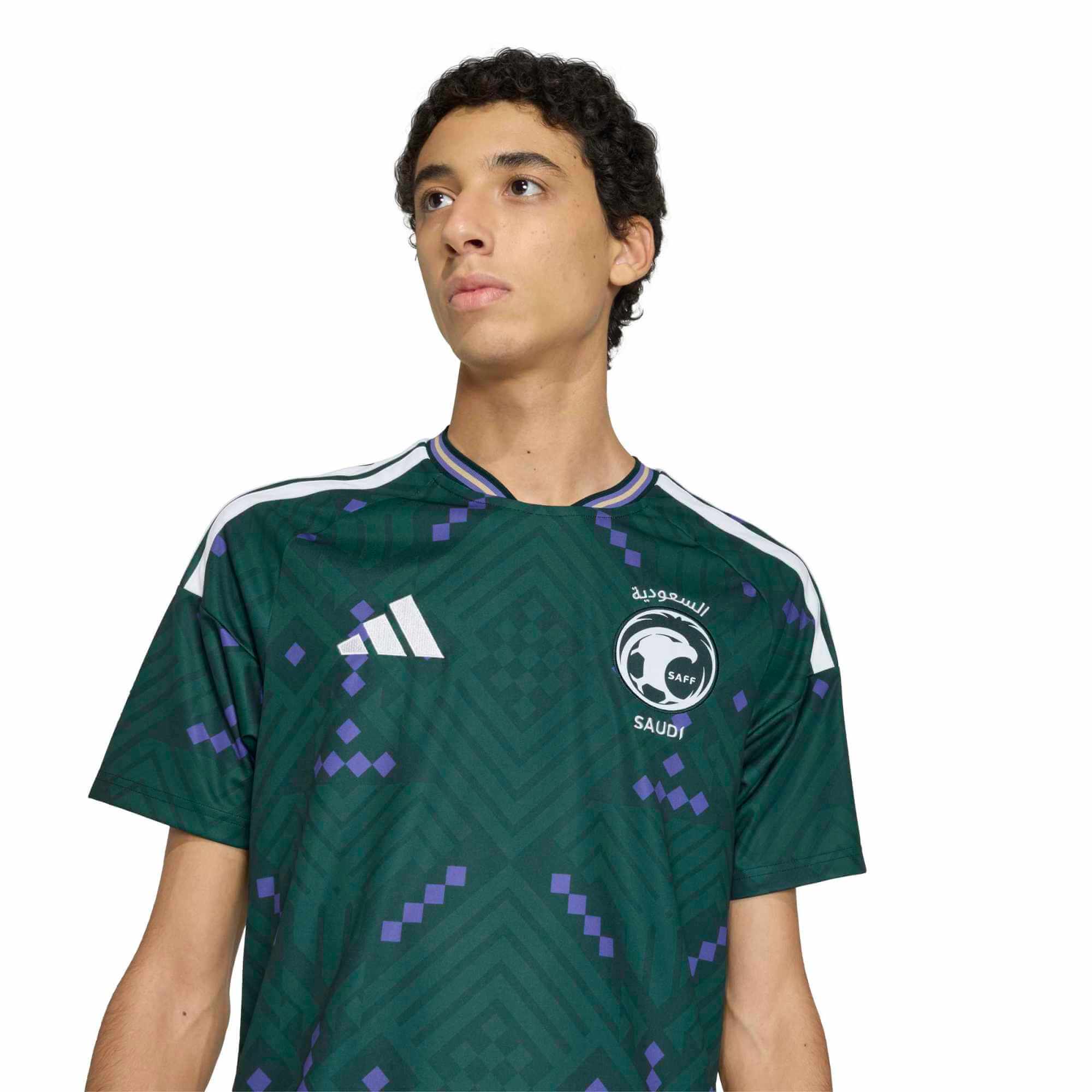 adidas 2026 Saudi Arabia Men's Stadium Home Soccer Jersey - Image 5