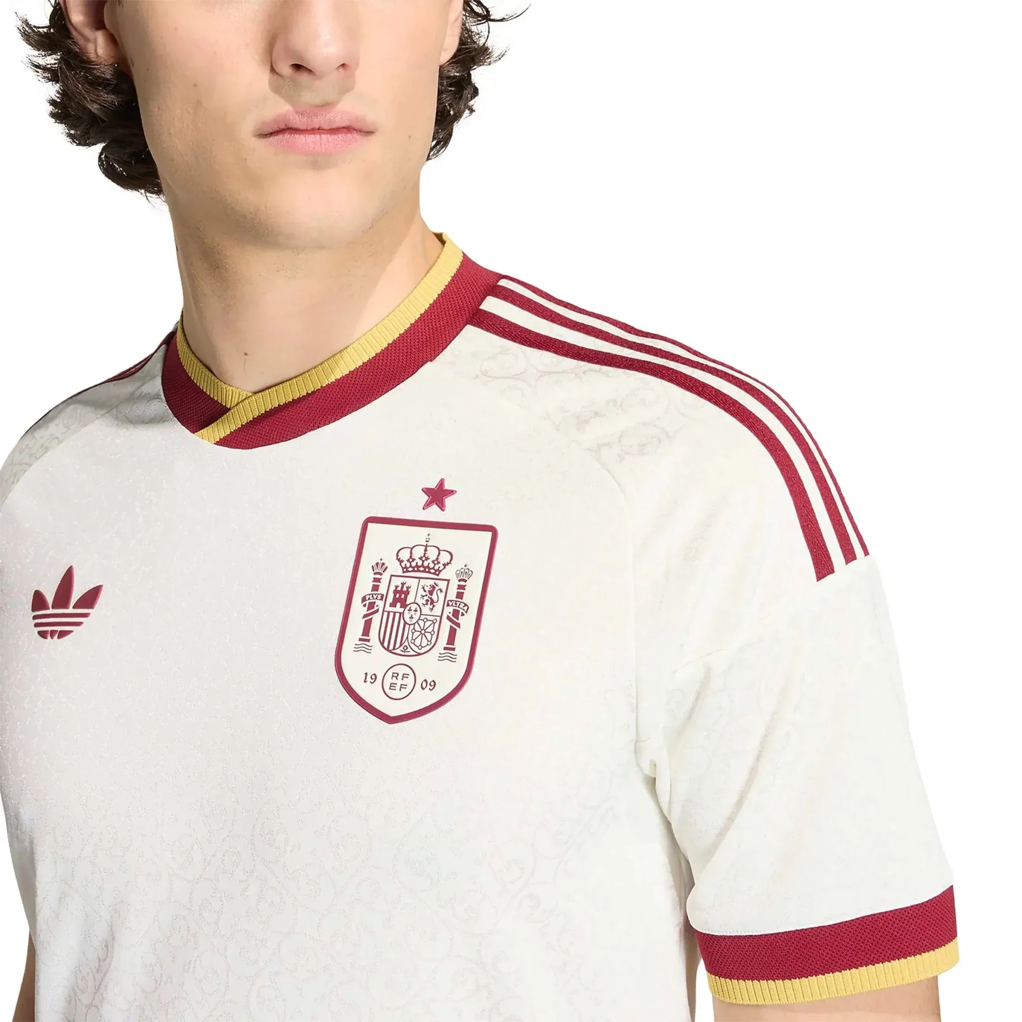 adidas 2026 Spain Men's Authentic Away Soccer Jersey - Image 5