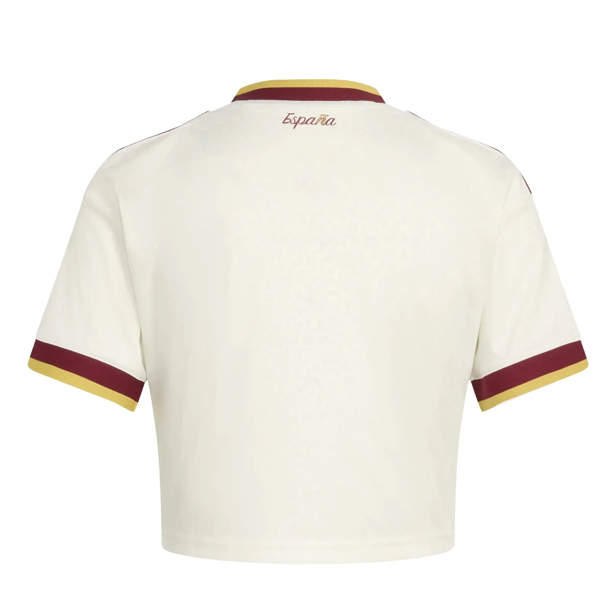 adidas 2026 Spain Women's Stadium Away Cropped Soccer Jersey - Image 2