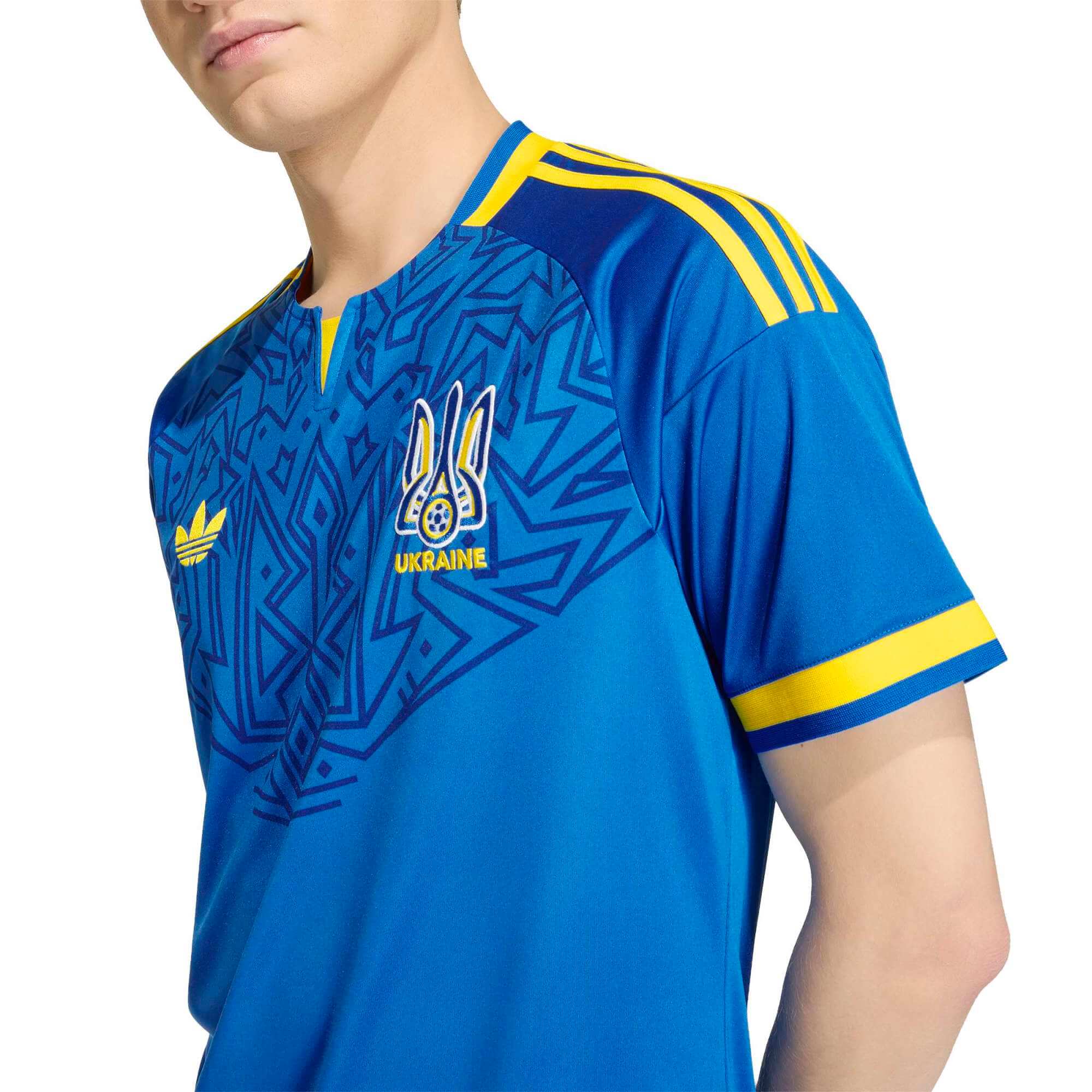adidas 2026 Ukraine Men's Stadium Away Soccer Jersey - Image 5
