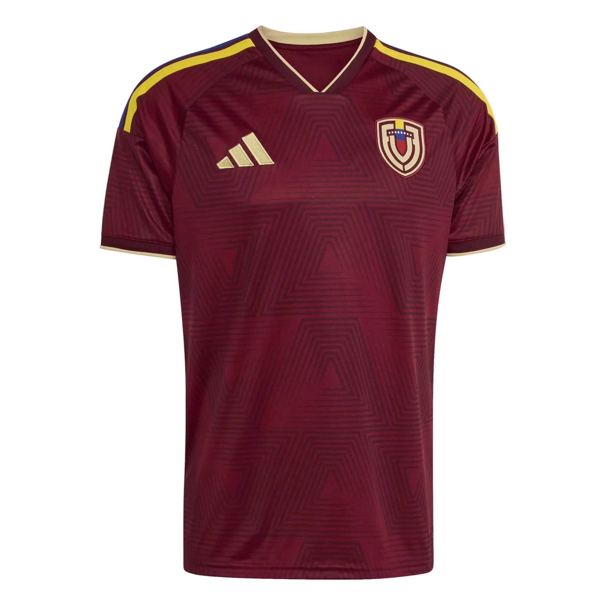 adidas 2026 Venezuela Men's Stadium Home Soccer Jersey