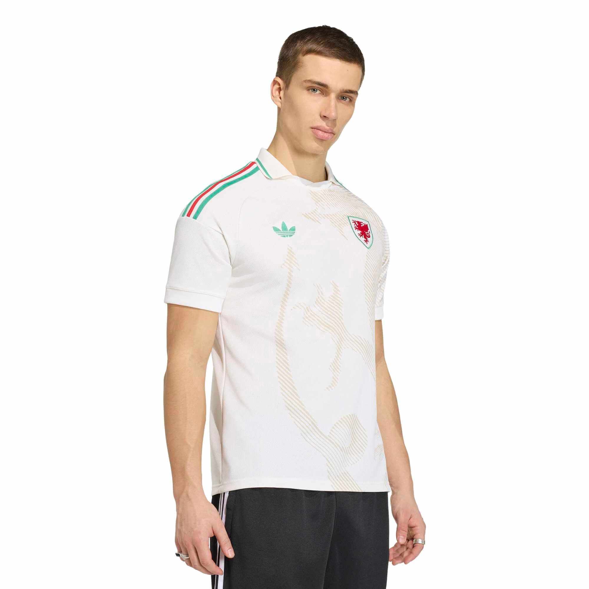 adidas 2026 Wales Men's Stadium Away Soccer Jersey - Image 3