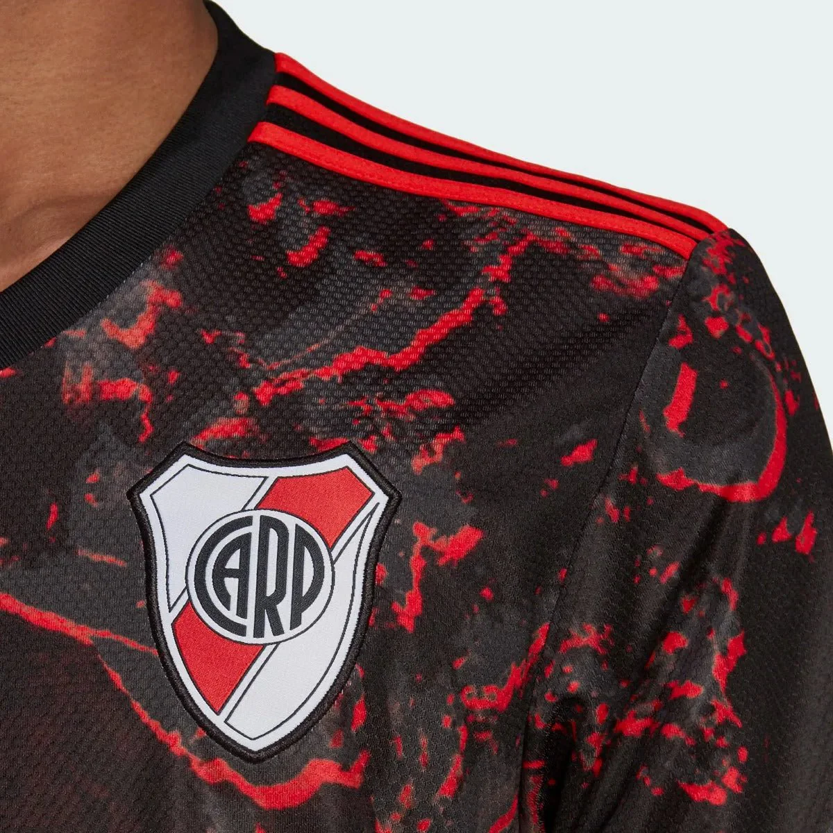 Adidas 21-22 River Plate  Away Jersey - Black-Red - Image 5