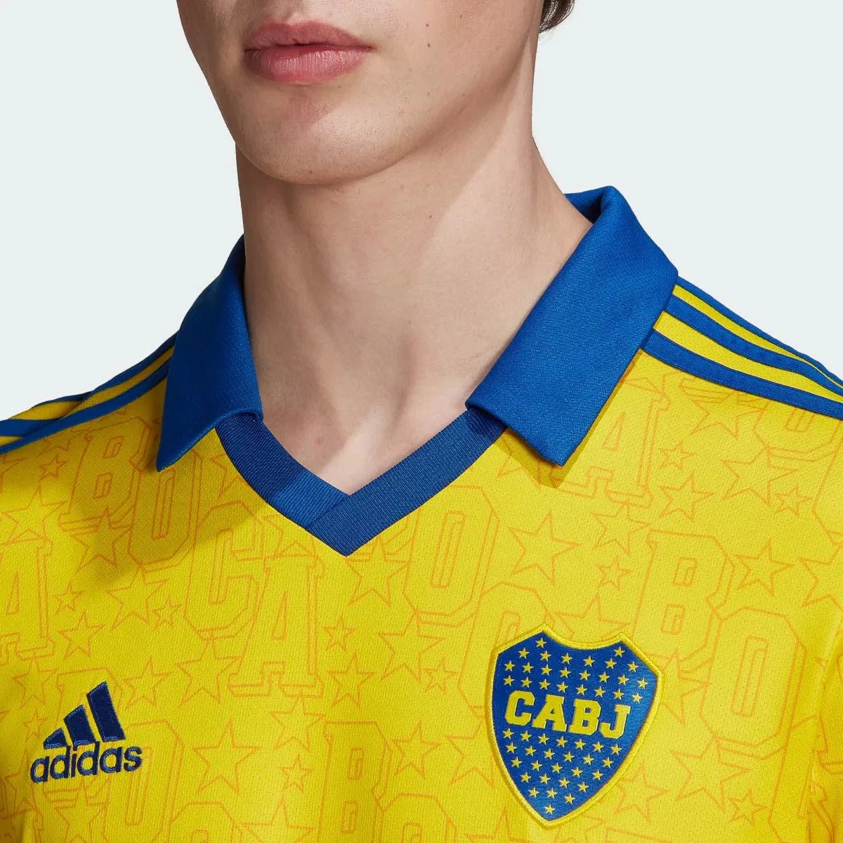 adidas 22-23 Boca Juniors Third Jersey - Yellow - Image 5