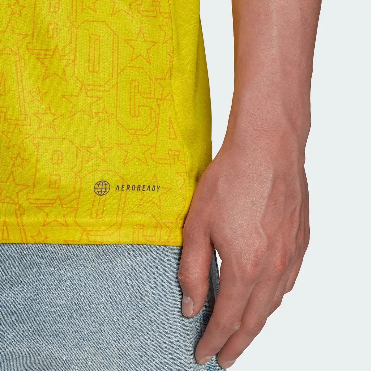adidas 22-23 Boca Juniors Third Jersey - Yellow - Image 6