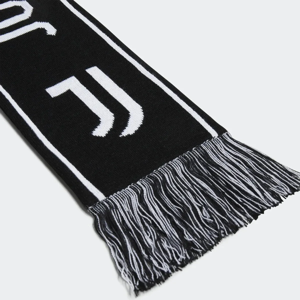 adidas 22-23 Juventus Scarf - Black-White - Image 3