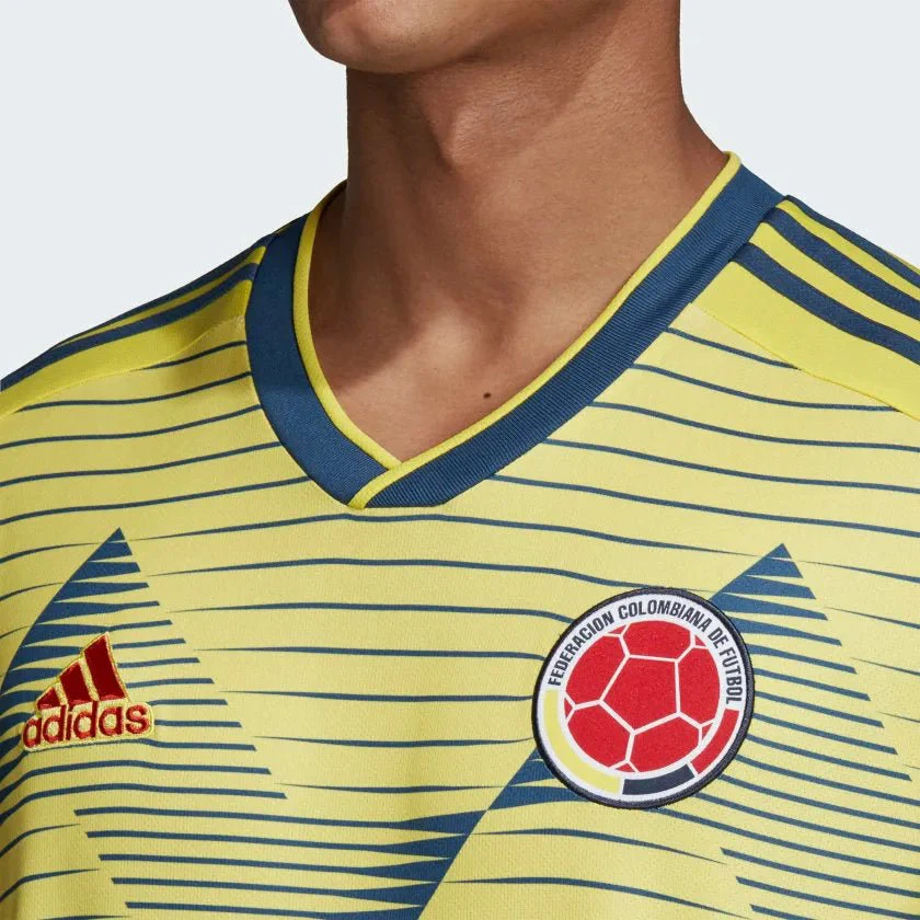 adidas Columbia 2019-20 Home Jersey - Yellow - Image 3