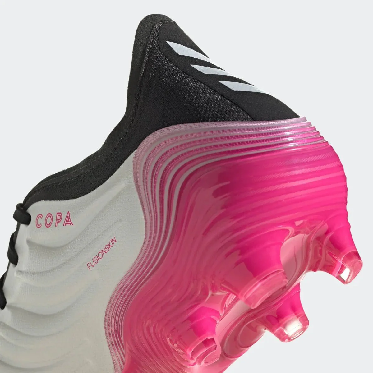 Adidas Copa Sense .1 FG - White-Black-Pink - Image 8