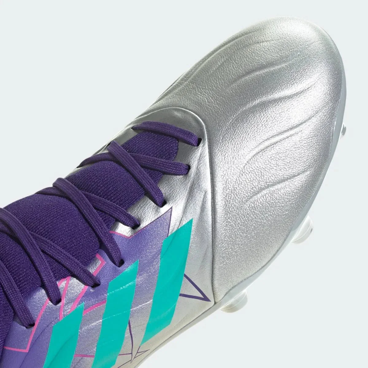 adidas Copa Sense .3 FG - Silver-Mint Rush-Purple - Image 7