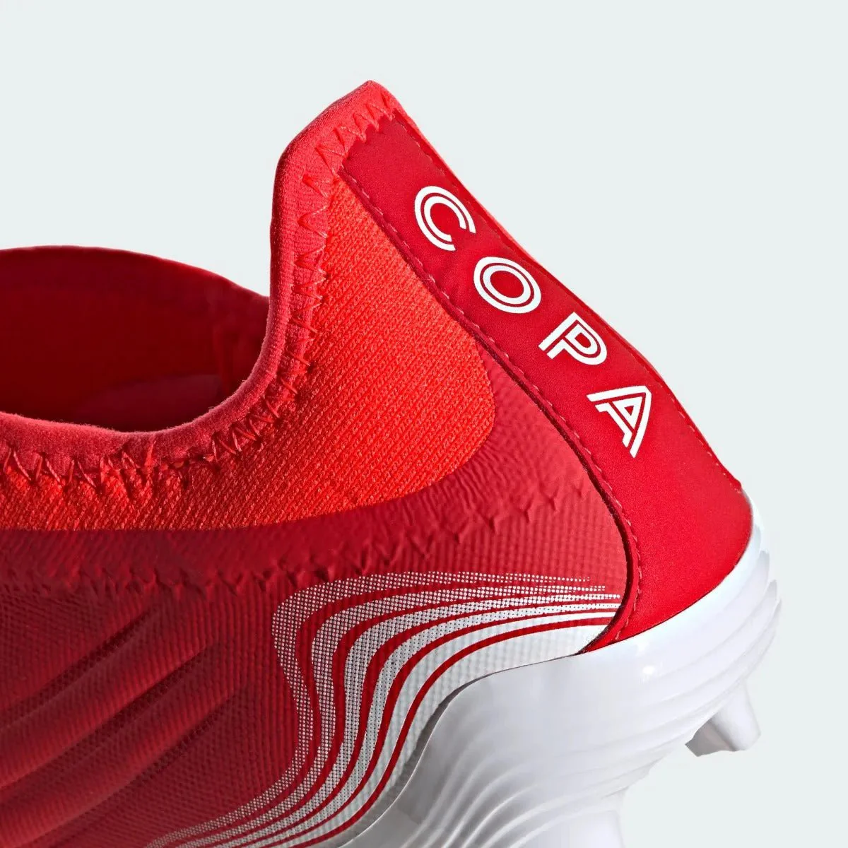 Adidas Copa Sense .3 Laceless FG - Red-White - Image 7