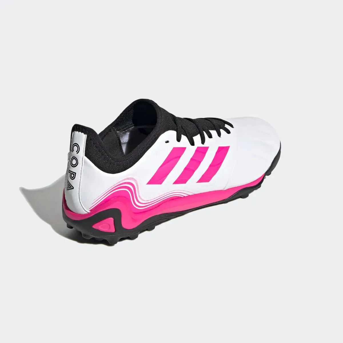 Adidas Copa Sense .3 TF - White-Black-Pink - Image 4