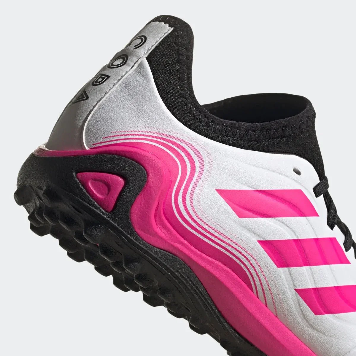 Adidas Copa Sense .3 TF - White-Black-Pink - Image 7