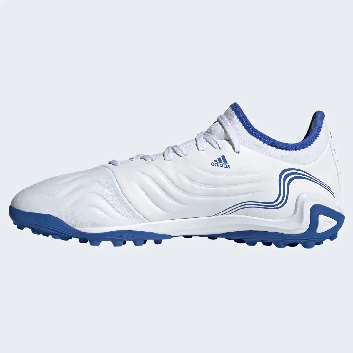 adidas Copa Sense .3 Turf - White-Hi Res Blue - Image 2