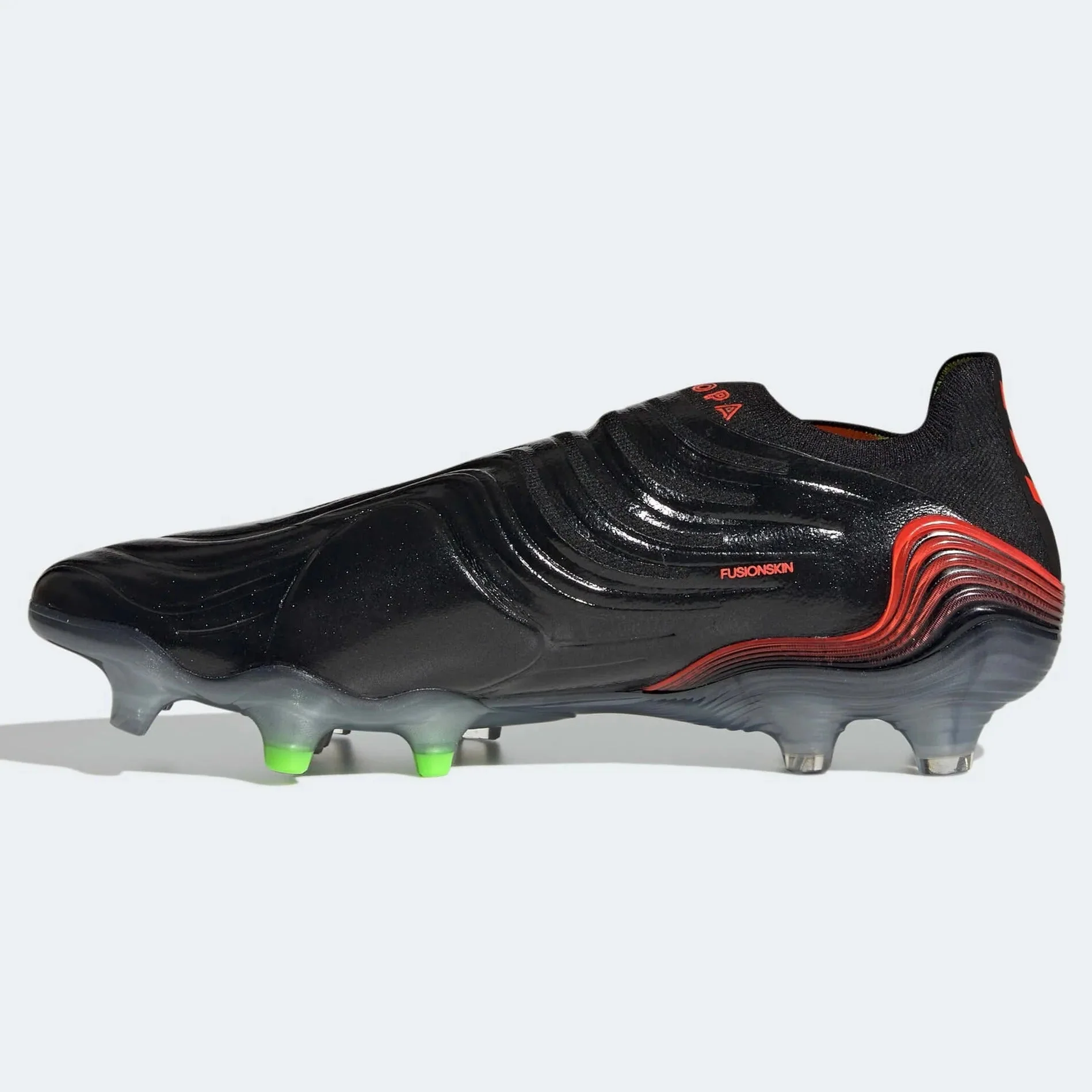 adidas Copa Sense + FG - Black-Solar Red - Image 2